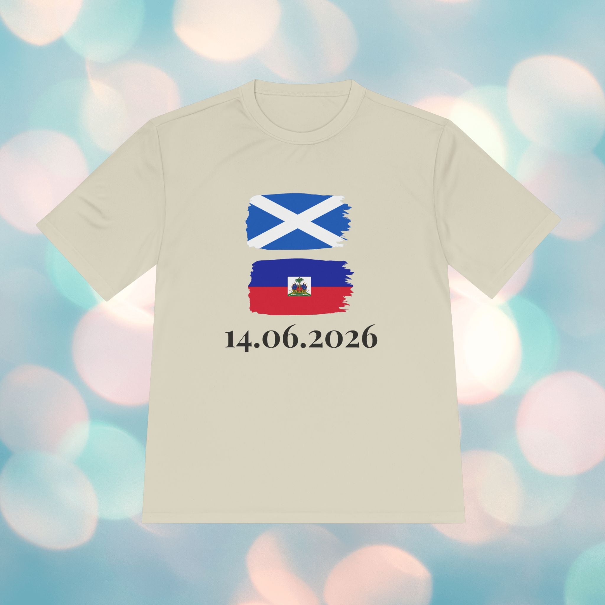 Scotland vs Haiti World Cup Tee — Match Date Comfy Soccer Shirt