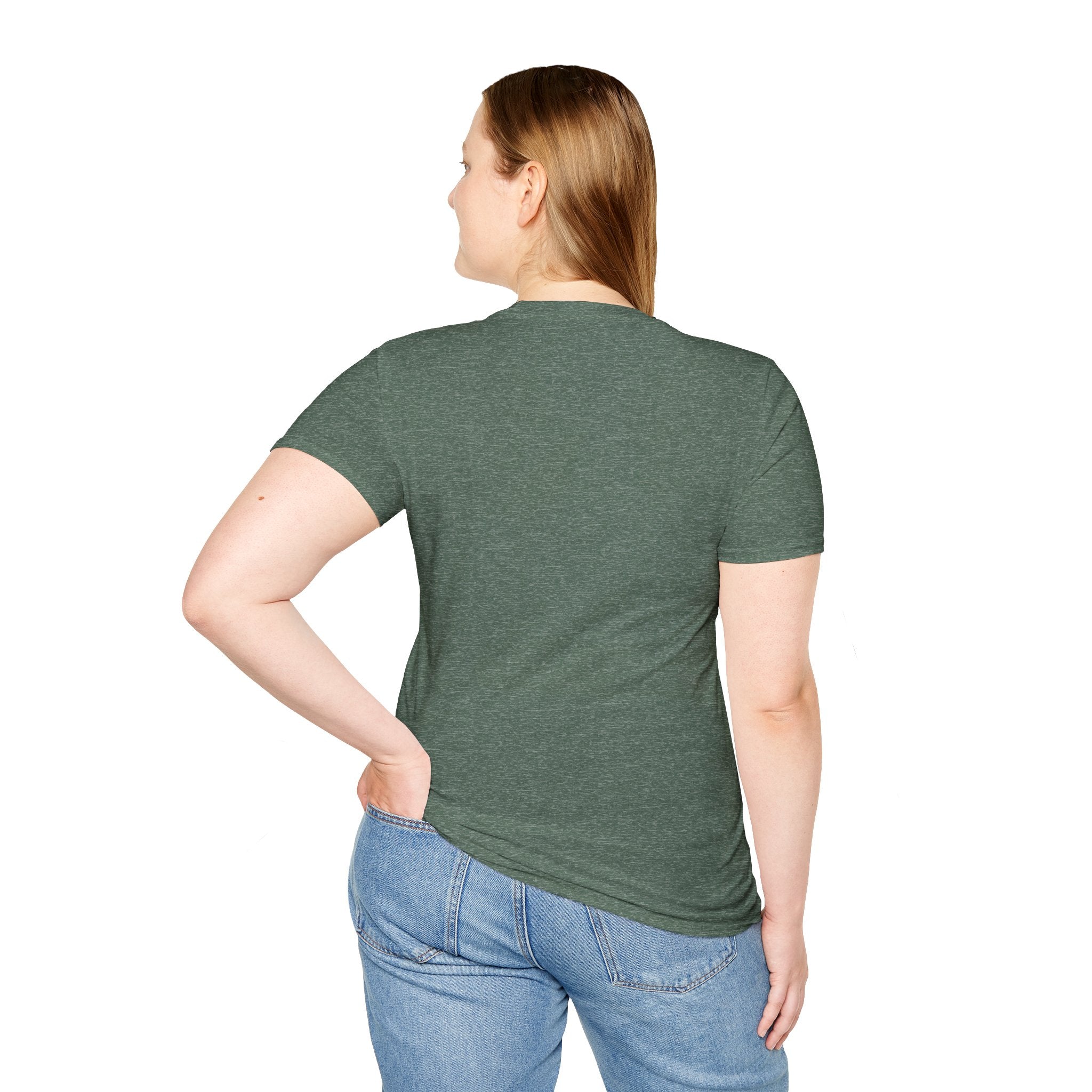 Boston Skyline Tee — Playful Traffic Cone Graphic (Boston & Scotland Fans)