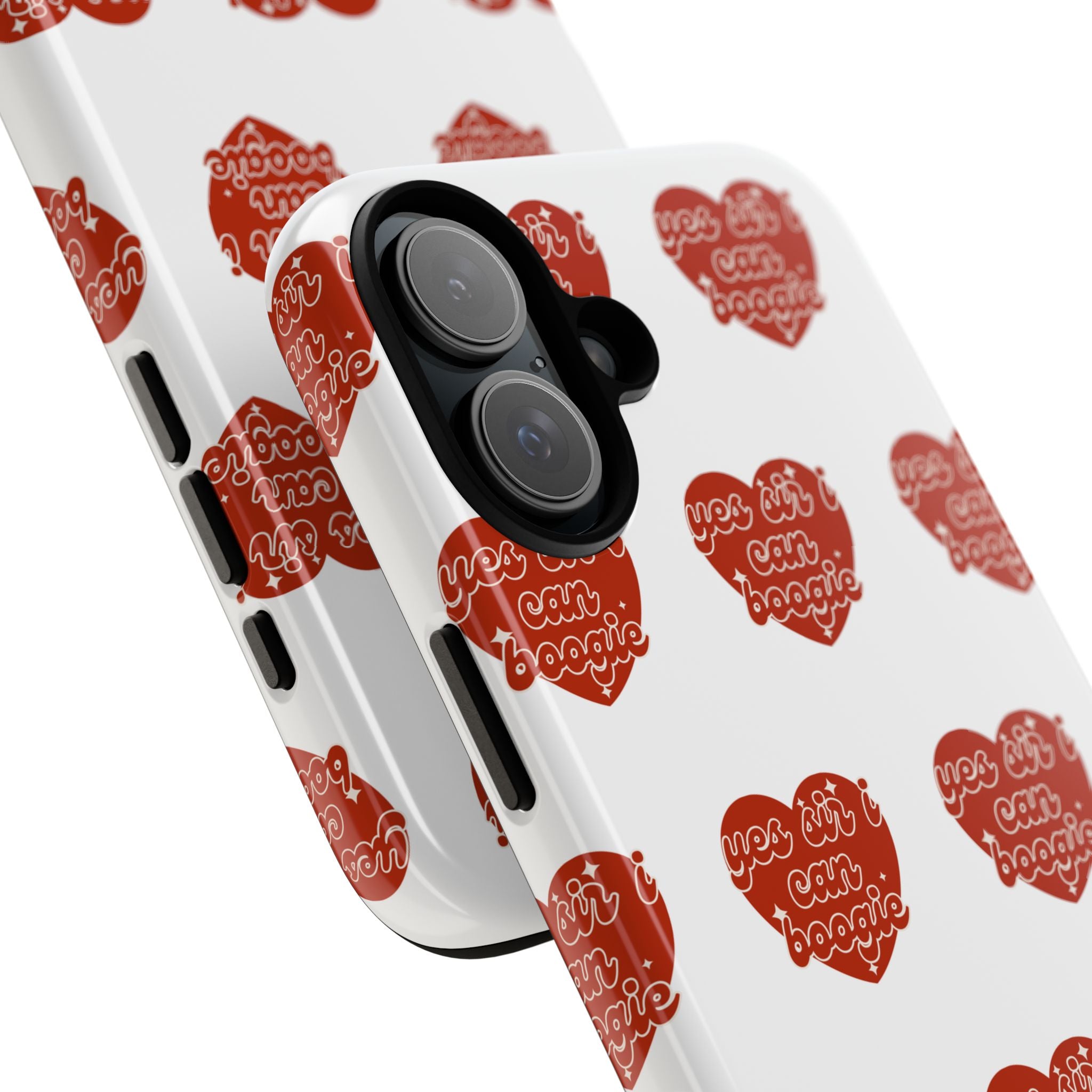 Yes Sir I Can Boogie heart pattern Phone Case | iPhone Samsung protective case