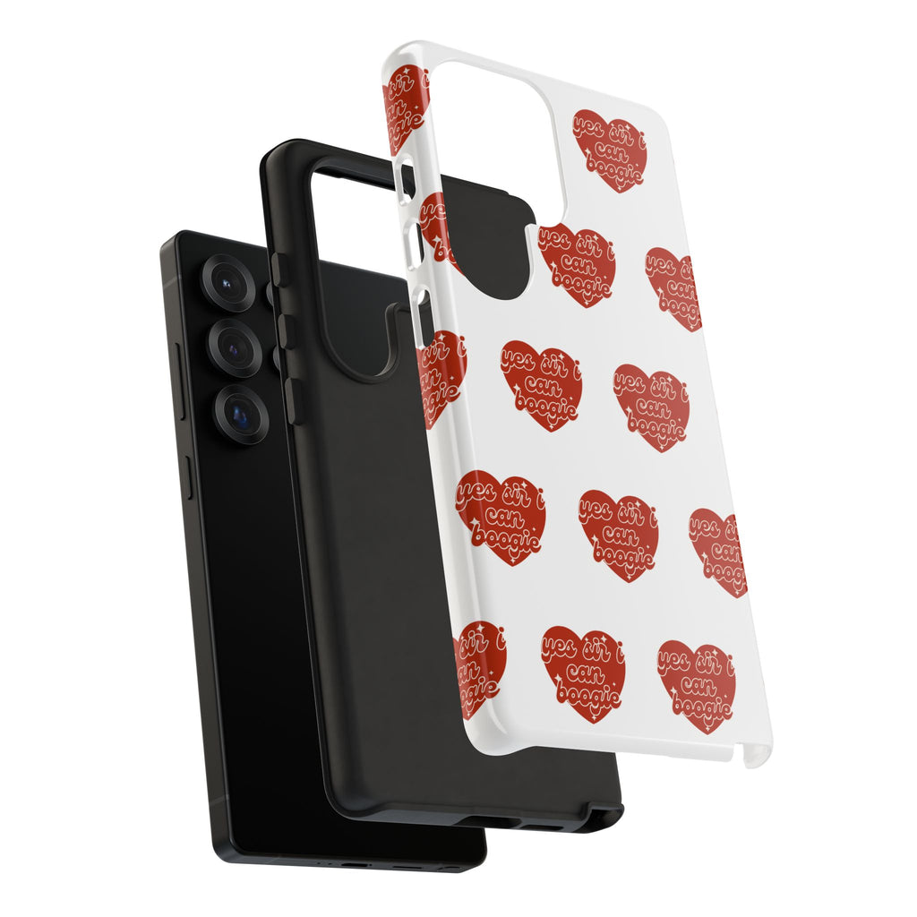 Yes Sir I Can Boogie heart pattern Phone Case | iPhone Samsung protective case