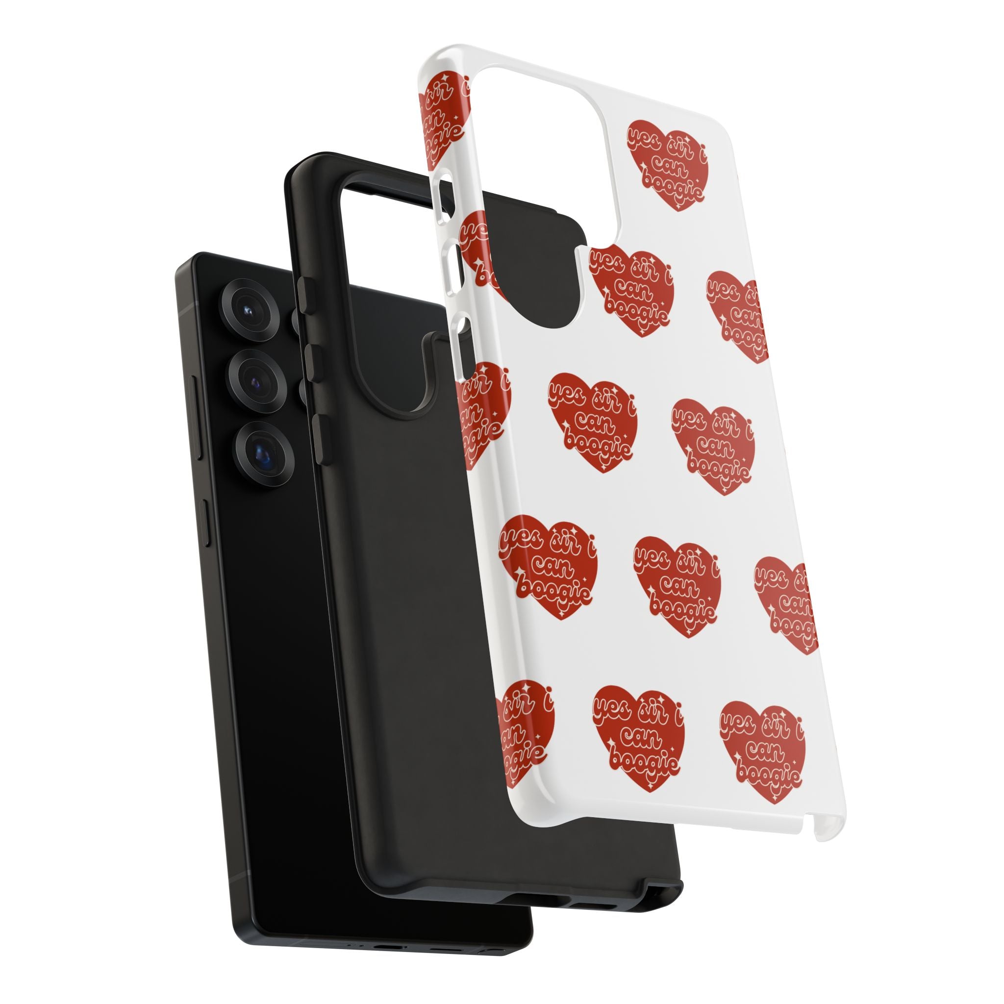Yes Sir I Can Boogie heart pattern Phone Case | iPhone Samsung protective case