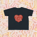 Kids T-Shirt — Funky Scottish Football Song in Red Heart