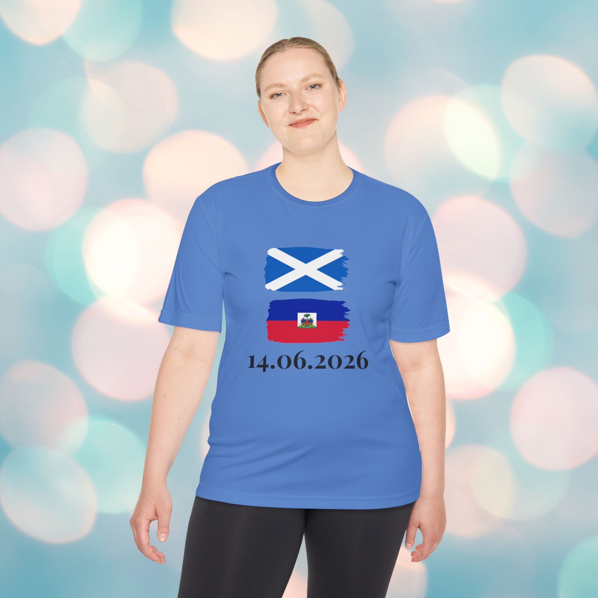 Scotland vs Haiti World Cup Tee — Match Date Comfy Soccer Shirt