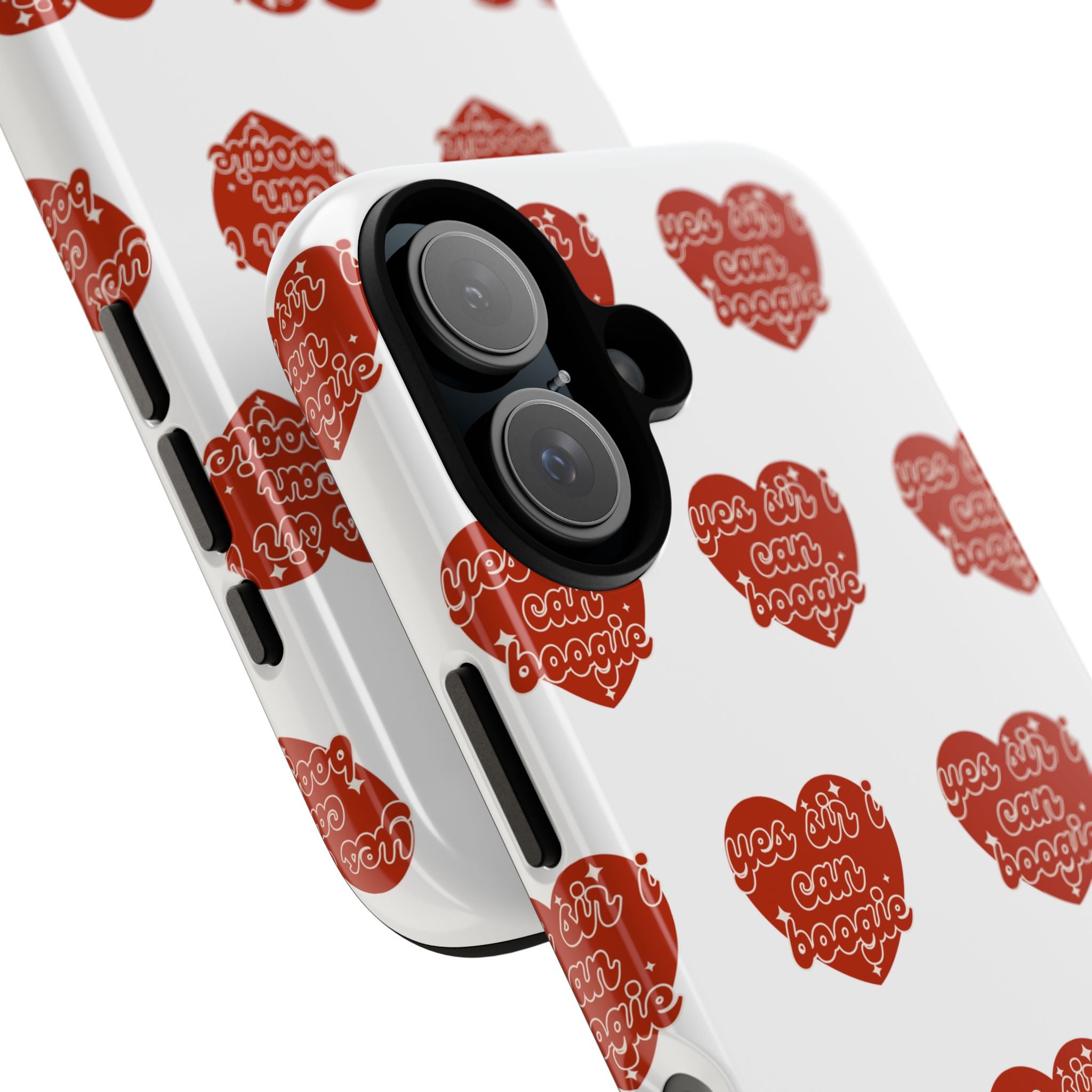 Yes Sir I Can Boogie heart pattern Phone Case | iPhone Samsung protective case