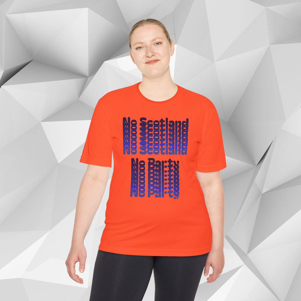 No Scotland No Party T-Shirt — Scottish Pride Graphic Tee