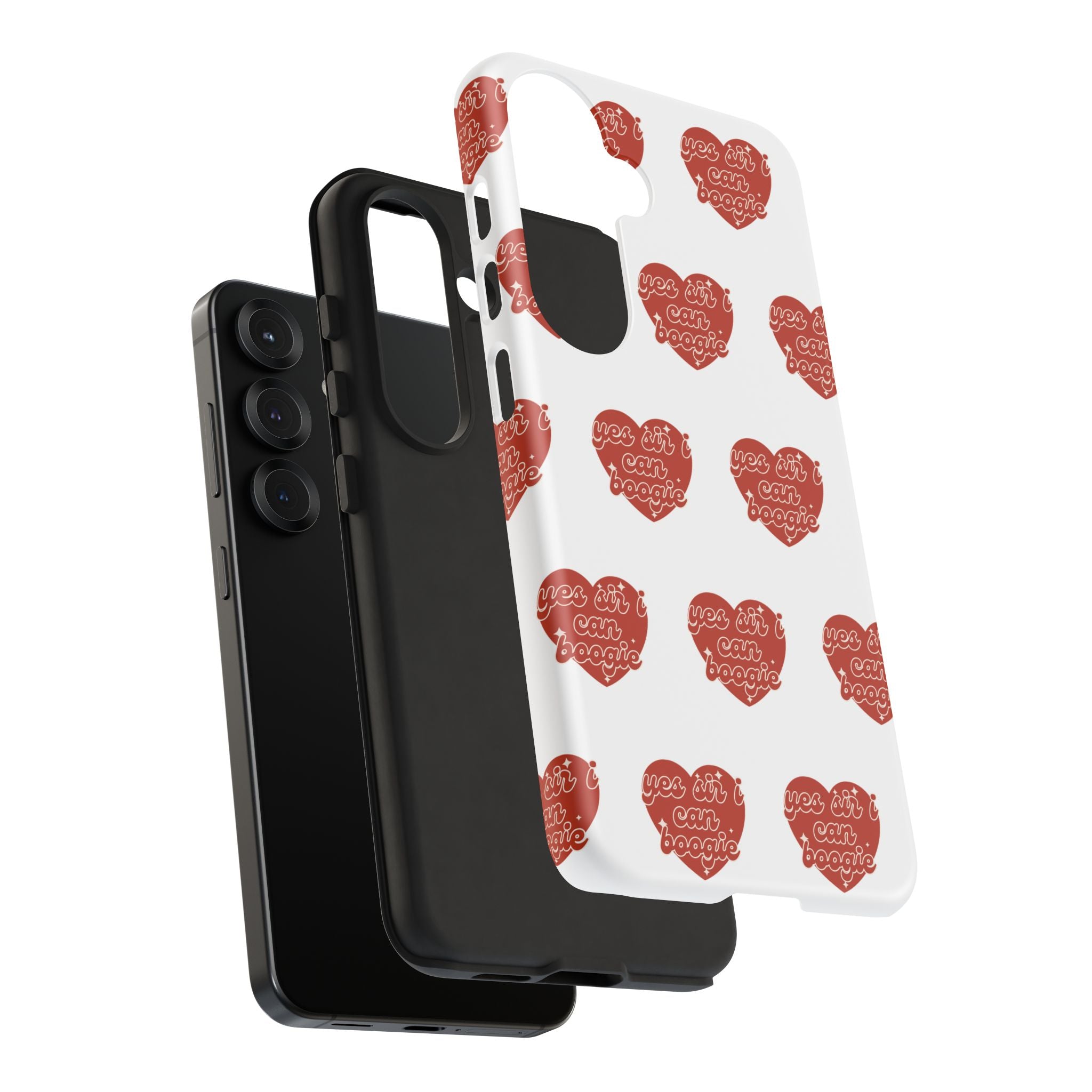 Yes Sir I Can Boogie heart pattern Phone Case | iPhone Samsung protective case