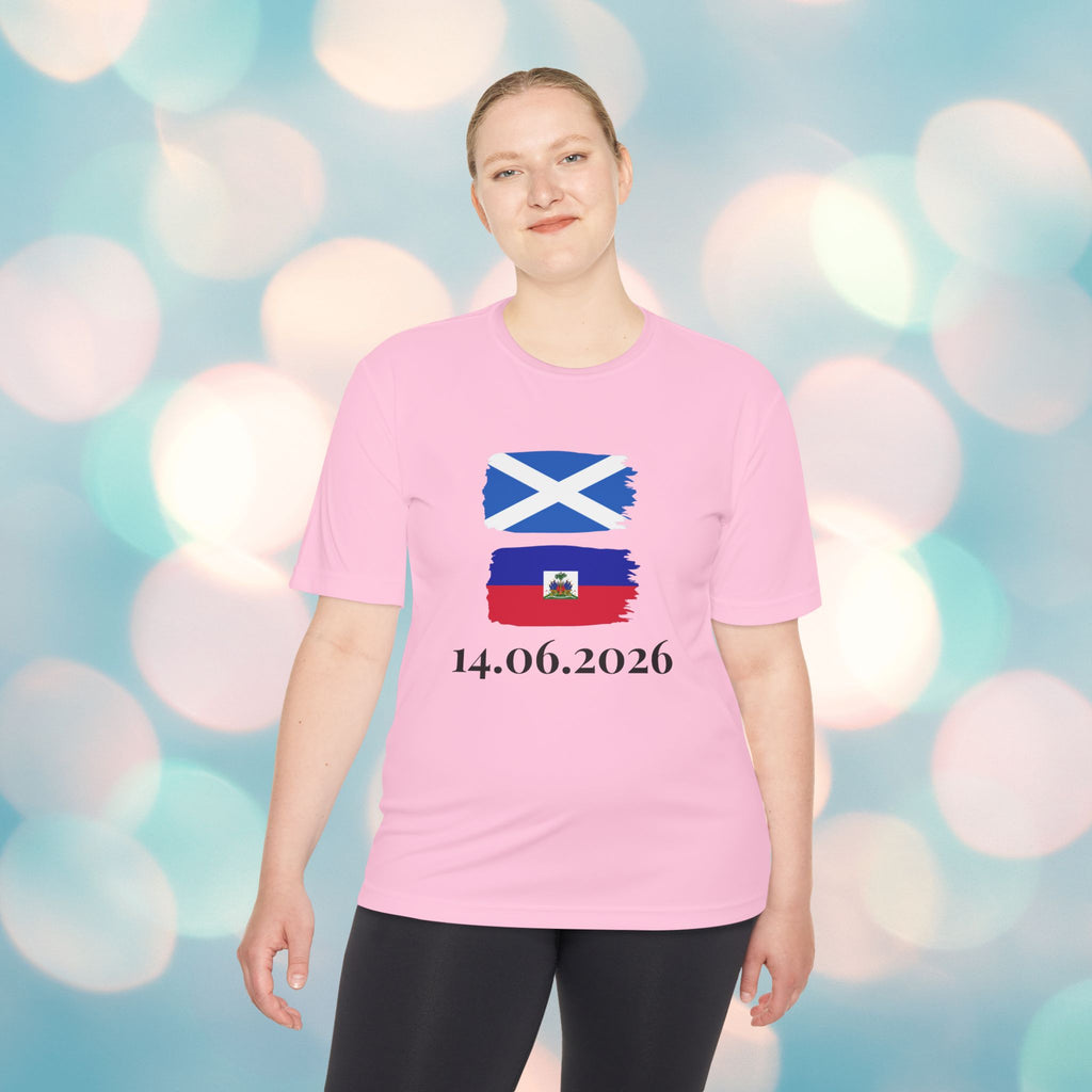 Scotland vs Haiti World Cup Tee — Match Date Comfy Soccer Shirt