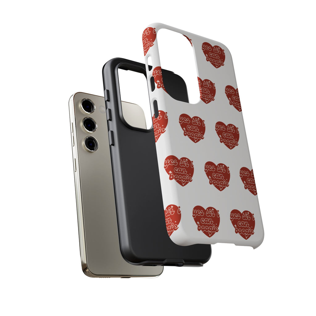 Yes Sir I Can Boogie heart pattern Phone Case | iPhone Samsung protective case