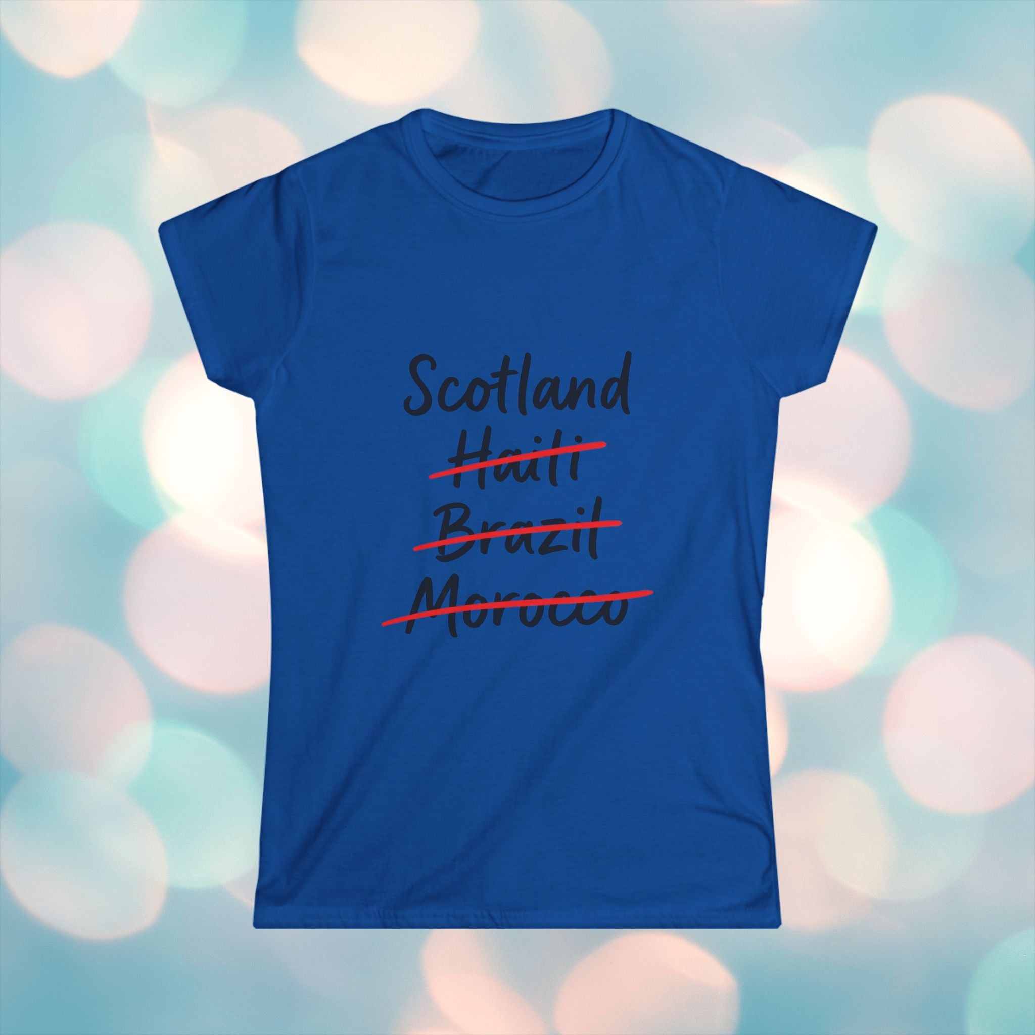 Scotland World Cup Group Winners Tee | Soccer Fan Shirt, Scotland Flag Design