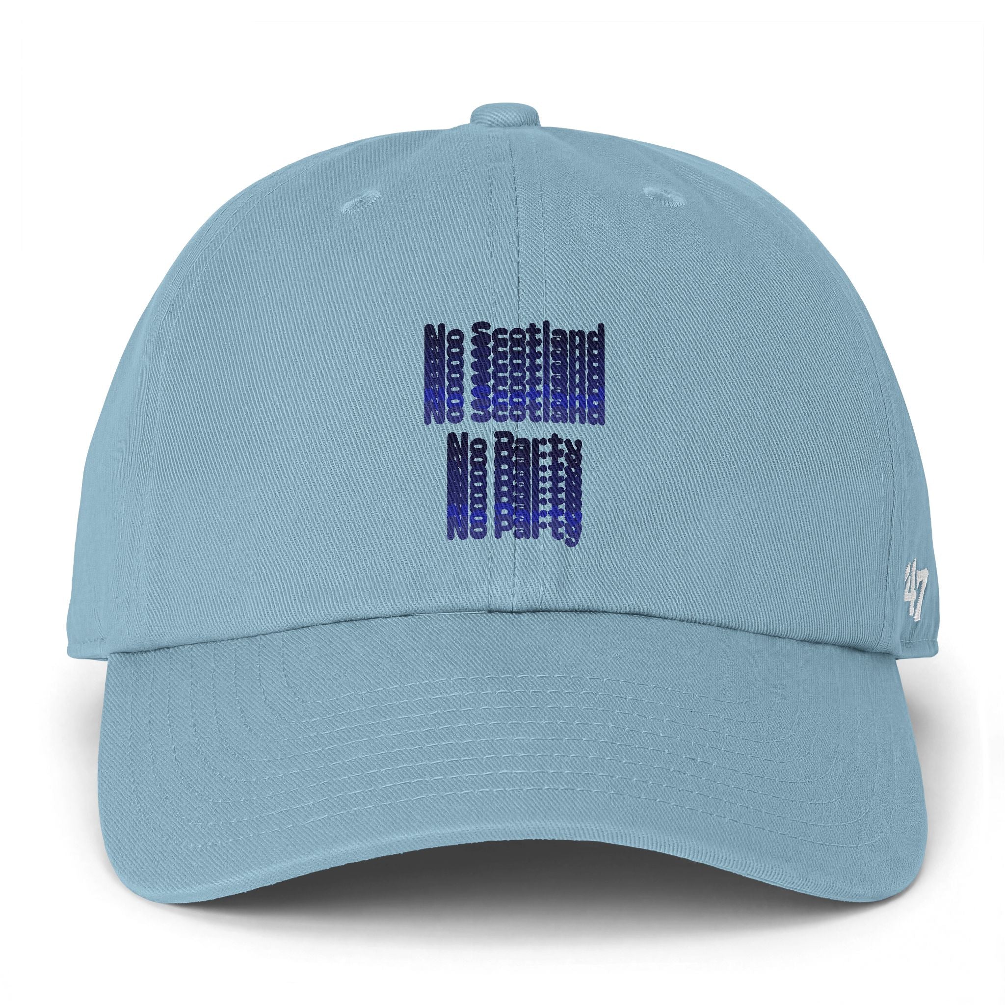 No Scotland No Party Baseball Cap | Clean Up Cap