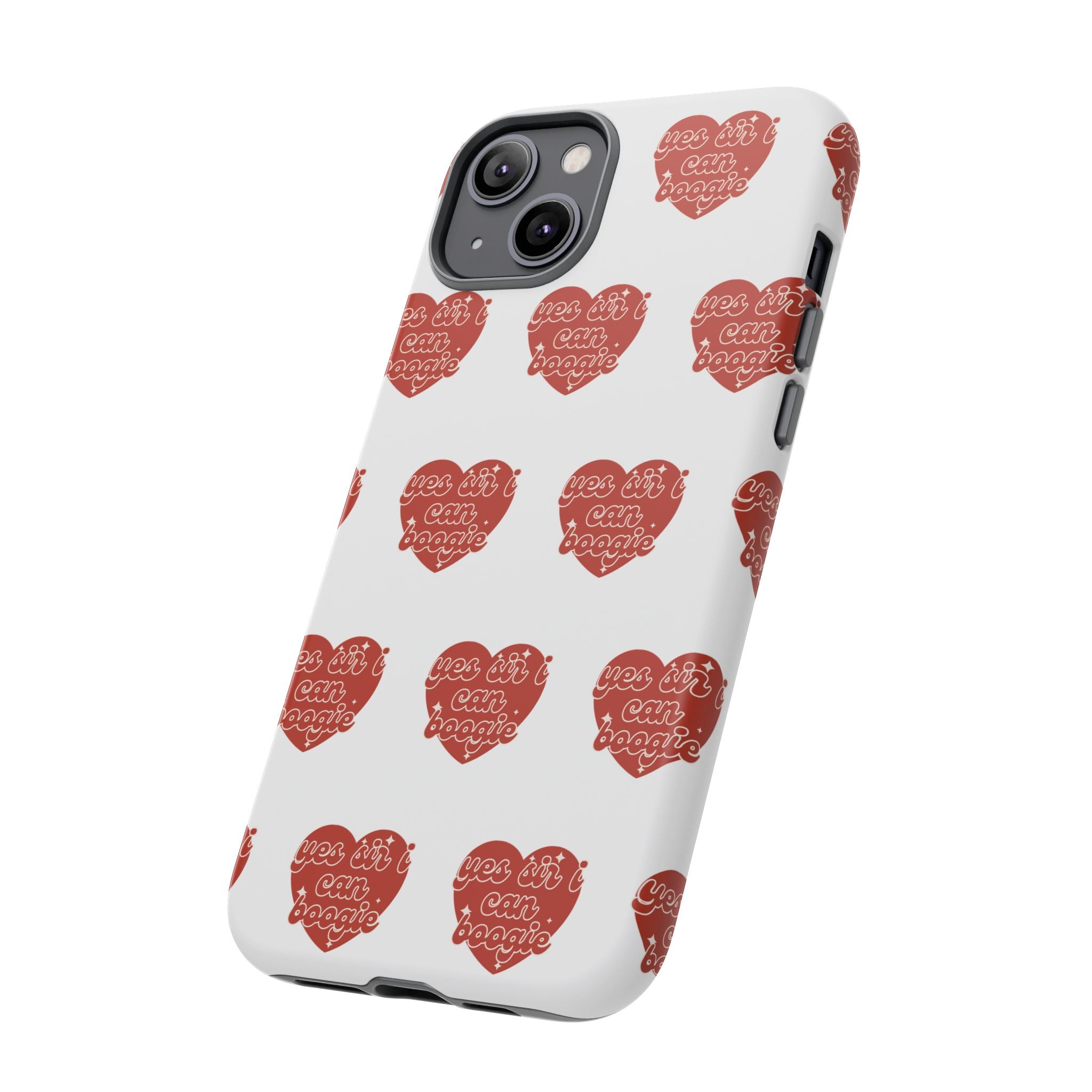 Yes Sir I Can Boogie heart pattern Phone Case | iPhone Samsung protective case