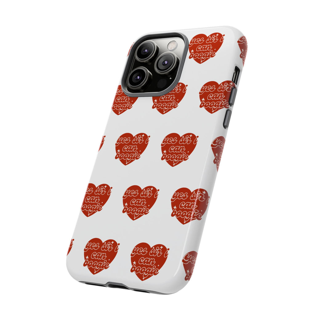 Yes Sir I Can Boogie heart pattern Phone Case | iPhone Samsung protective case