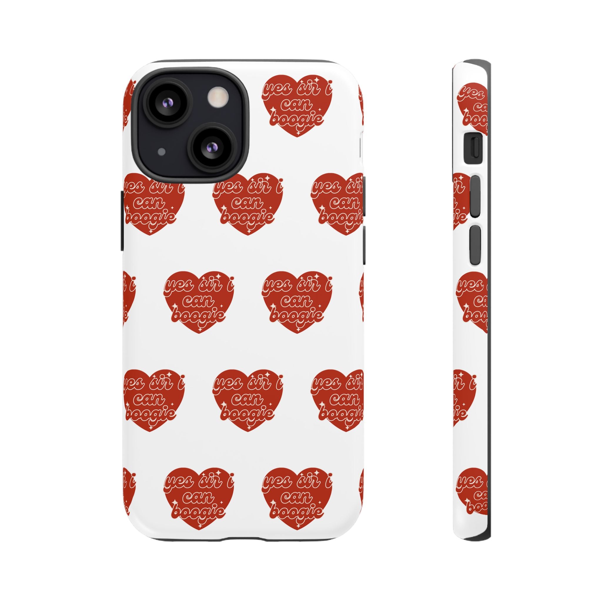 Yes Sir I Can Boogie heart pattern Phone Case | iPhone Samsung protective case