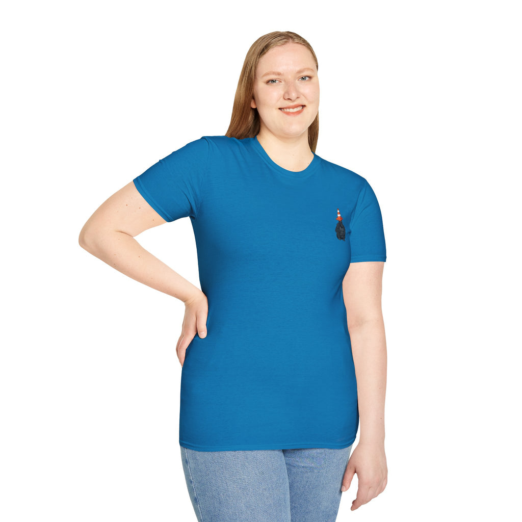 Copy of Boston Skyline Tee — Playful Traffic Cone Graphic (Boston & Scotland Fans)