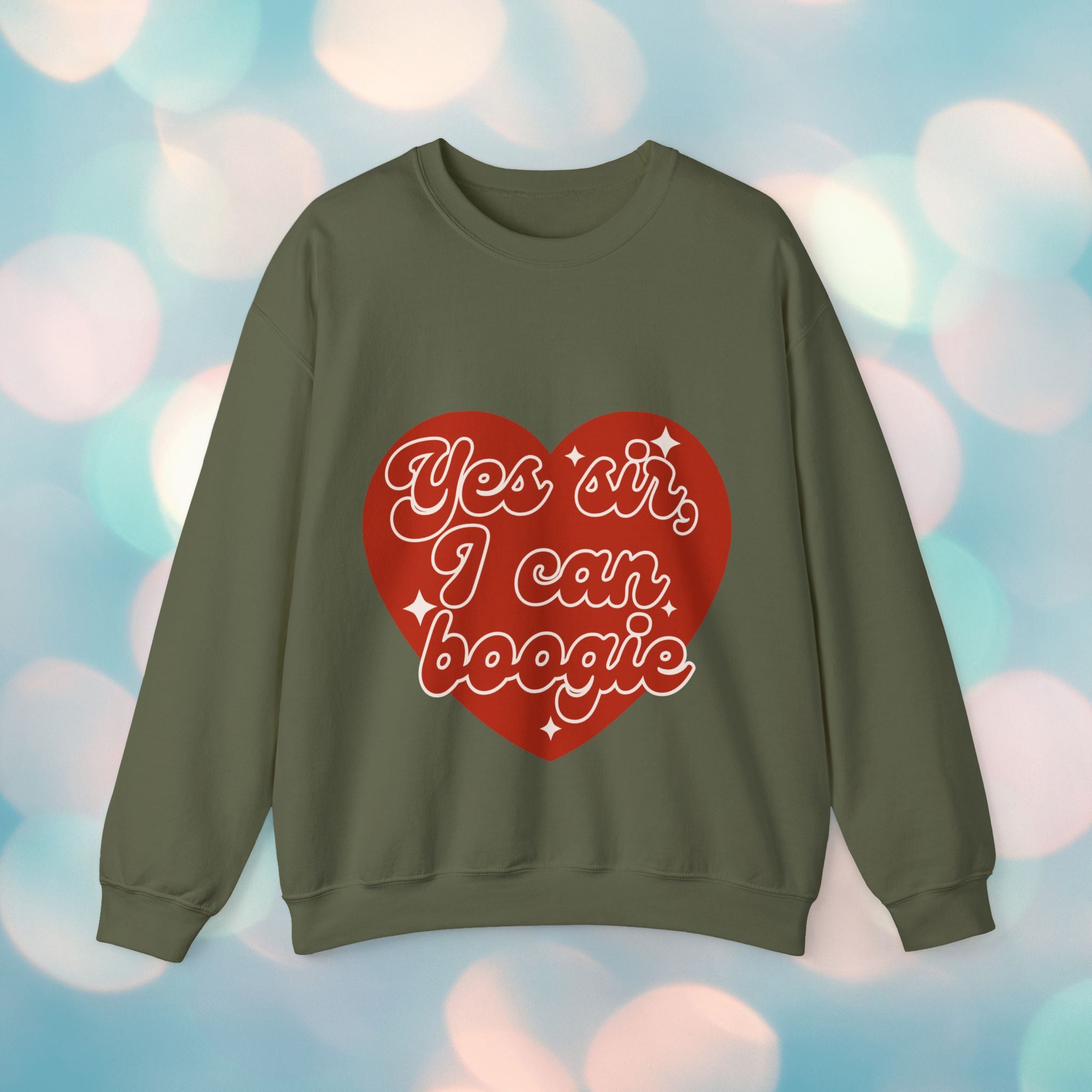 Scotland Football Song Heart Sweatshirt