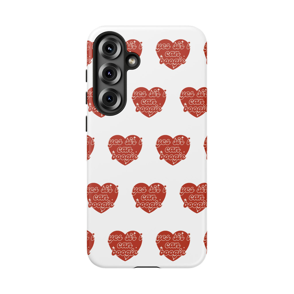 Yes Sir I Can Boogie heart pattern Phone Case | iPhone Samsung protective case