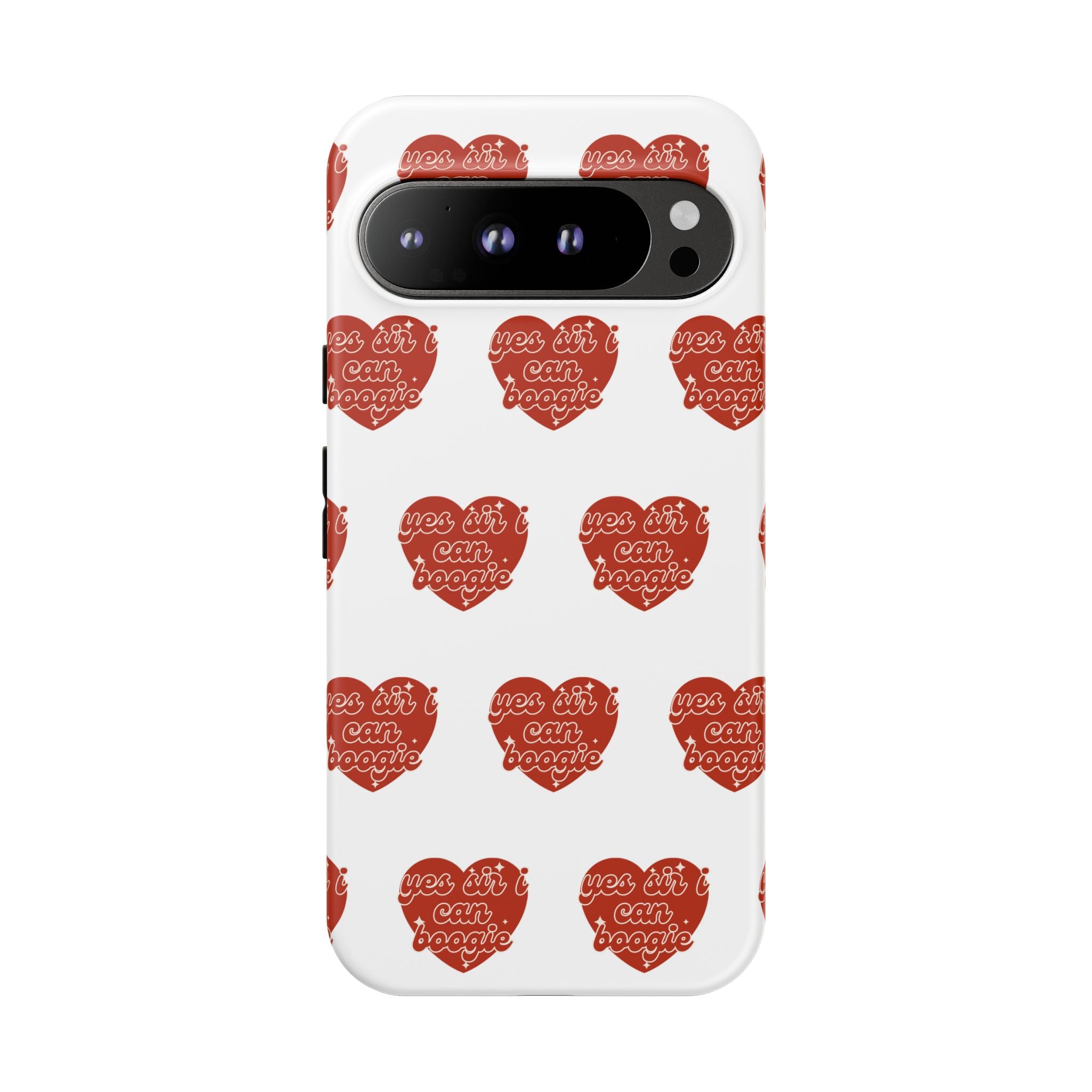 Yes Sir I Can Boogie heart pattern Phone Case | iPhone Samsung protective case