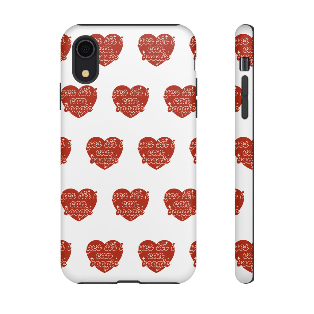 Yes Sir I Can Boogie heart pattern Phone Case | iPhone Samsung protective case