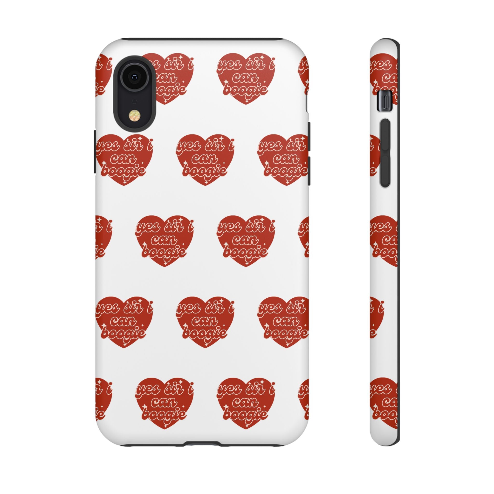 Yes Sir I Can Boogie heart pattern Phone Case | iPhone Samsung protective case