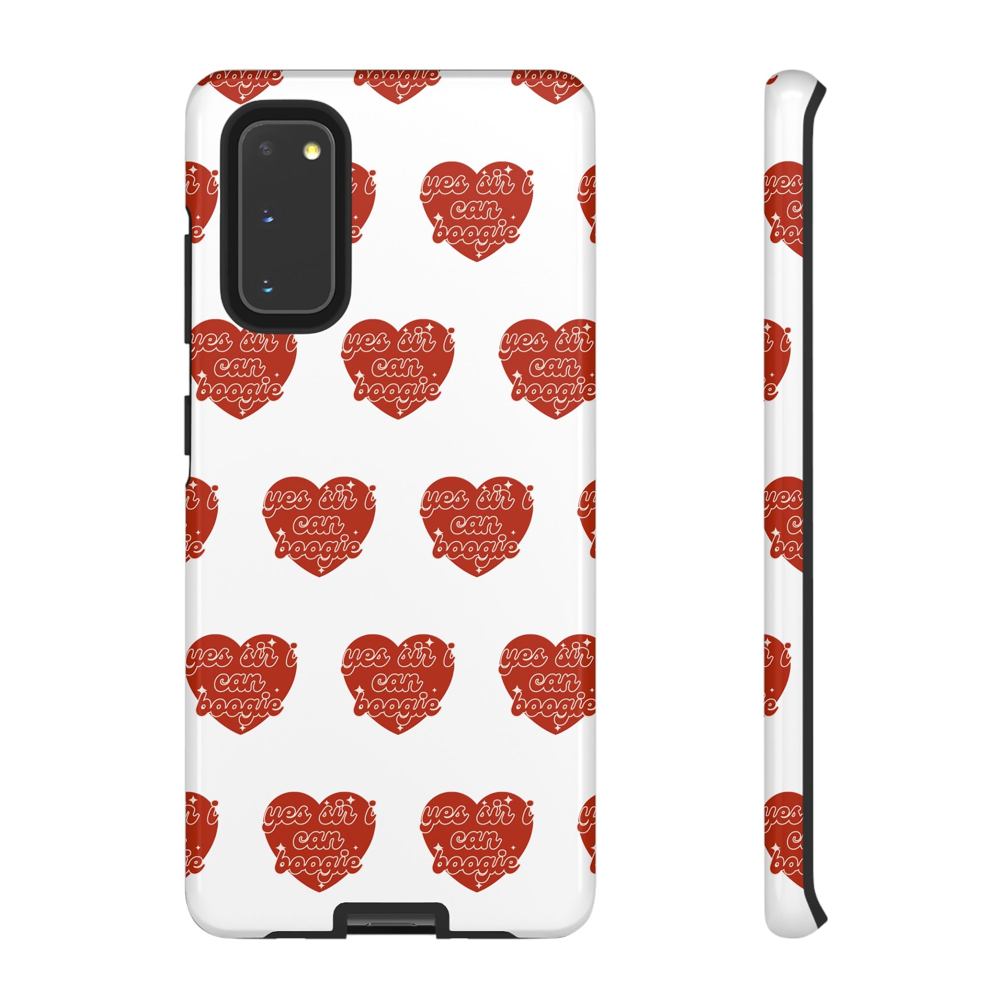 Yes Sir I Can Boogie heart pattern Phone Case | iPhone Samsung protective case