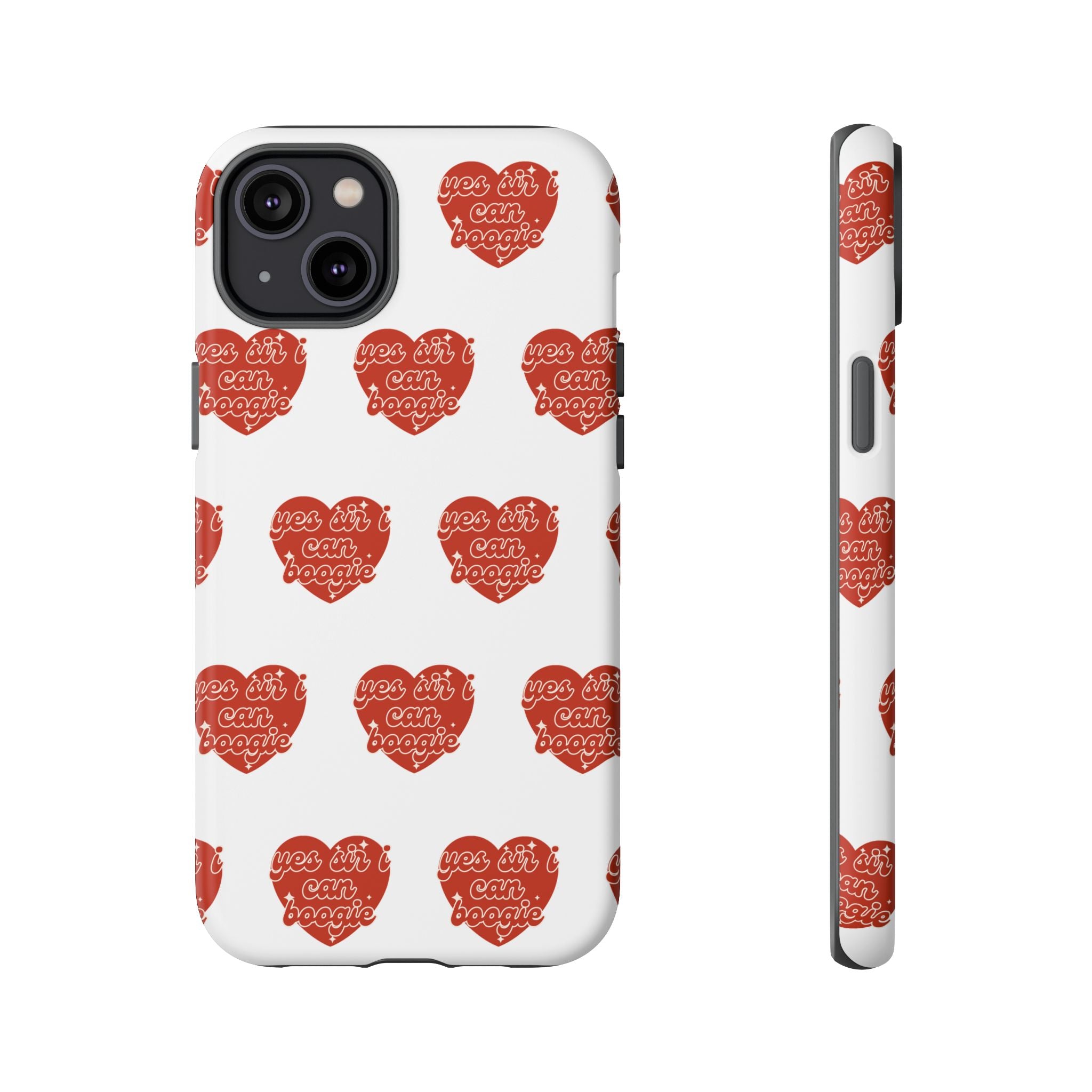 Yes Sir I Can Boogie heart pattern Phone Case | iPhone Samsung protective case