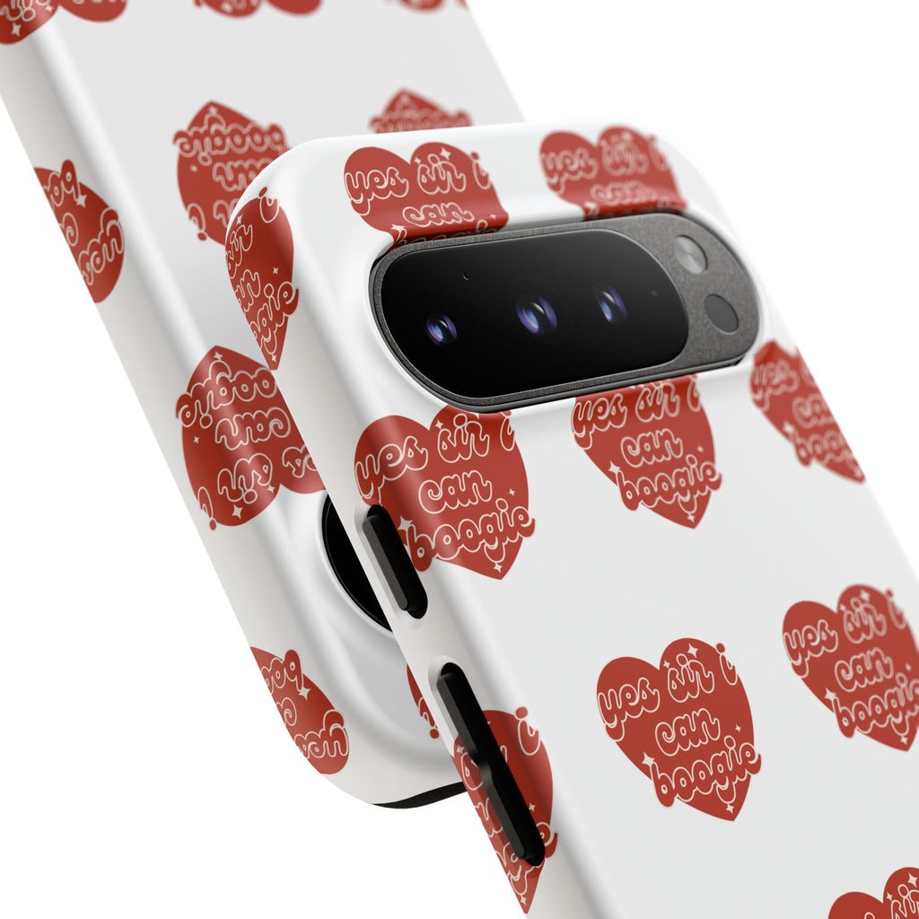Yes Sir I Can Boogie heart pattern Phone Case | iPhone Samsung protective case