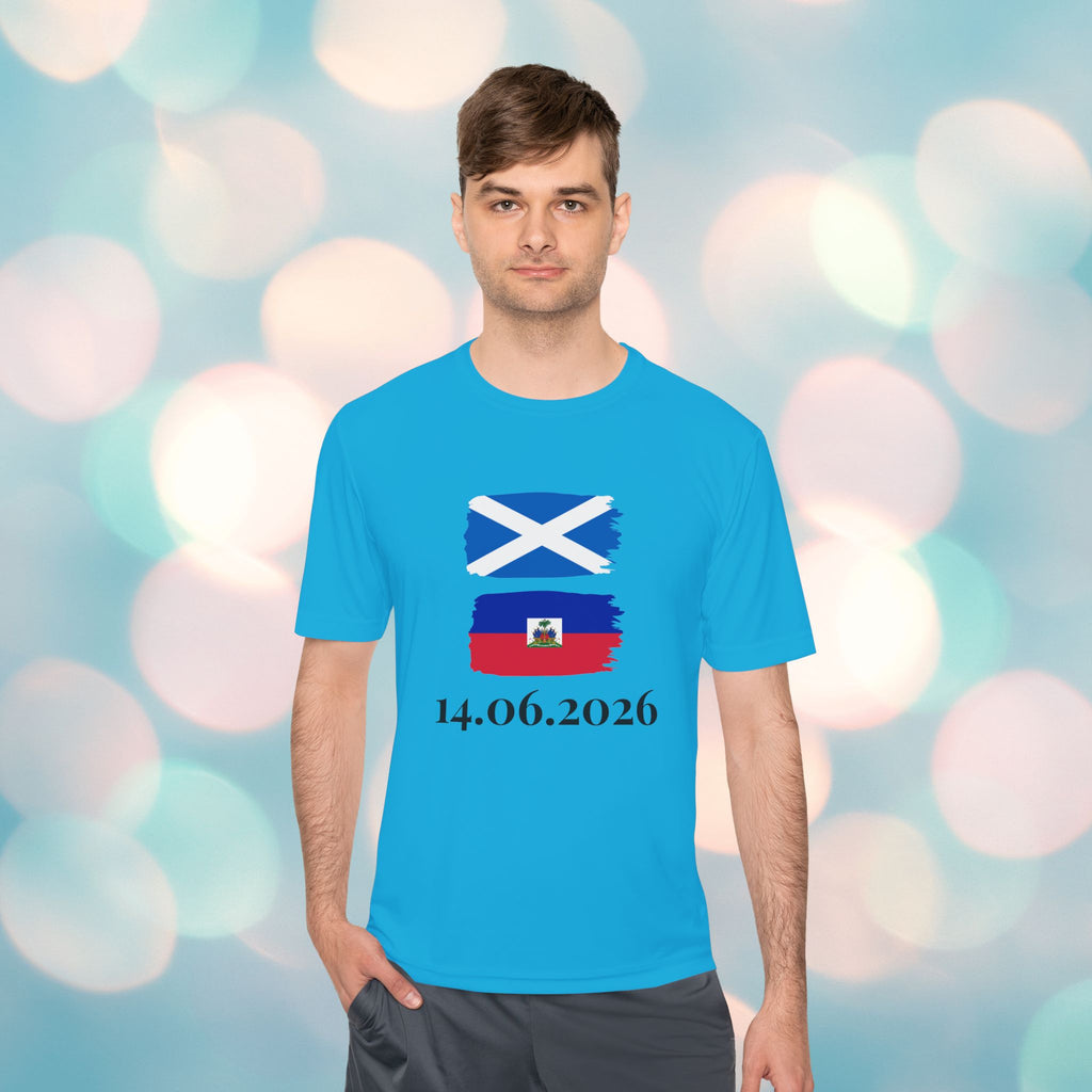 Scotland vs Haiti World Cup Tee — Match Date Comfy Soccer Shirt