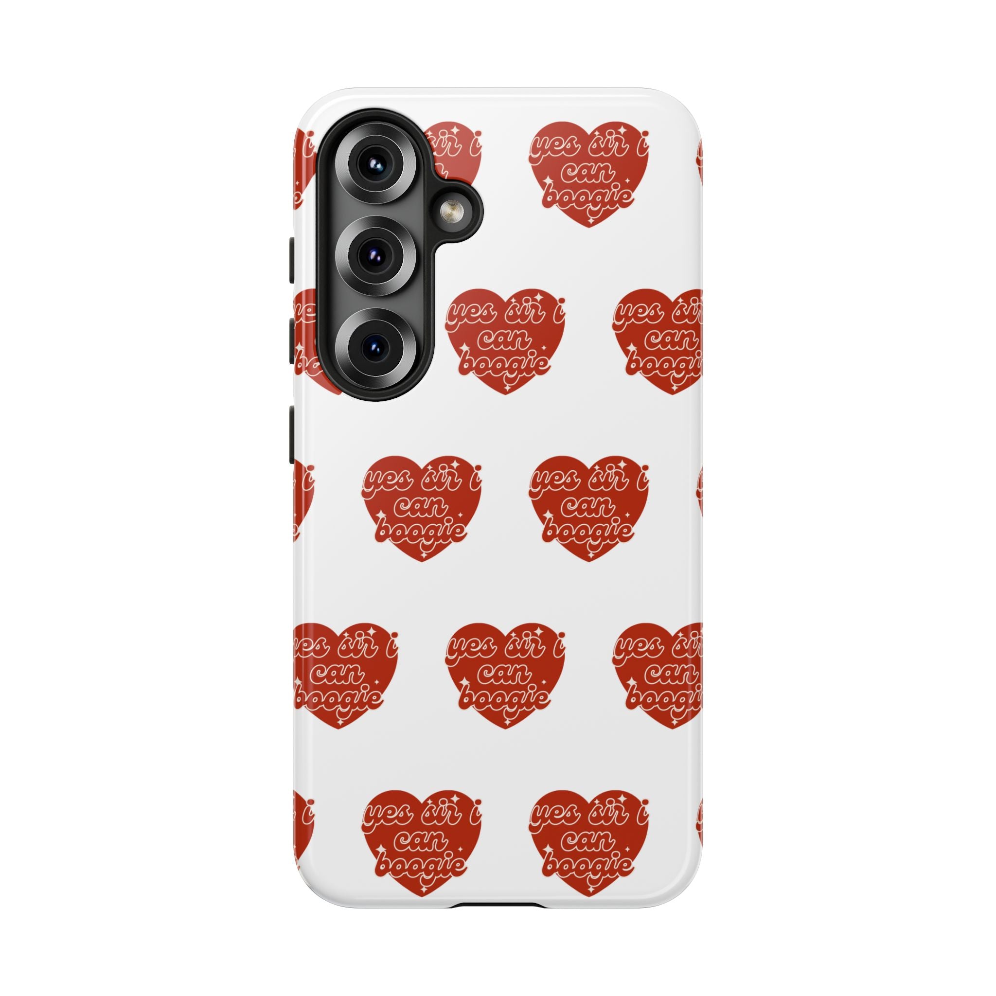 Yes Sir I Can Boogie heart pattern Phone Case | iPhone Samsung protective case
