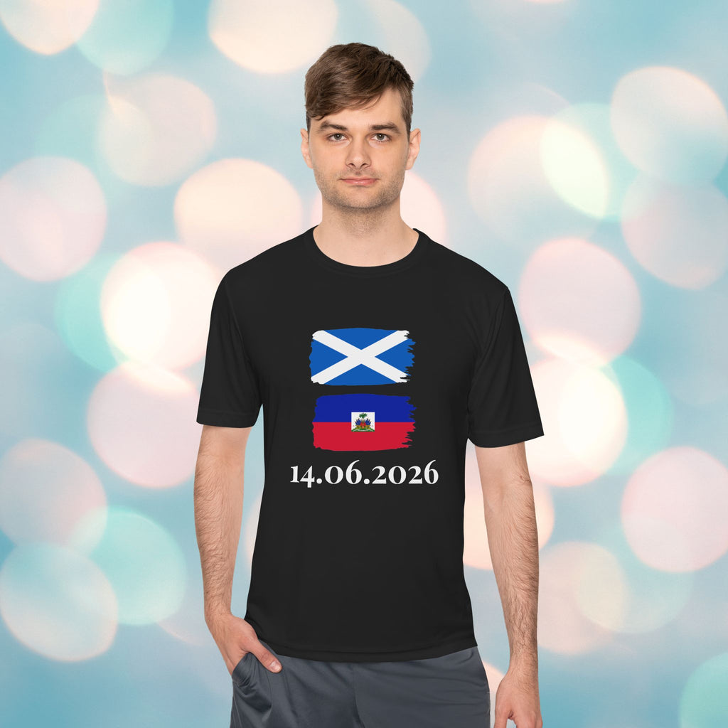 Scotland vs Haiti World Cup Tee — Match Date Comfy Soccer Shirt