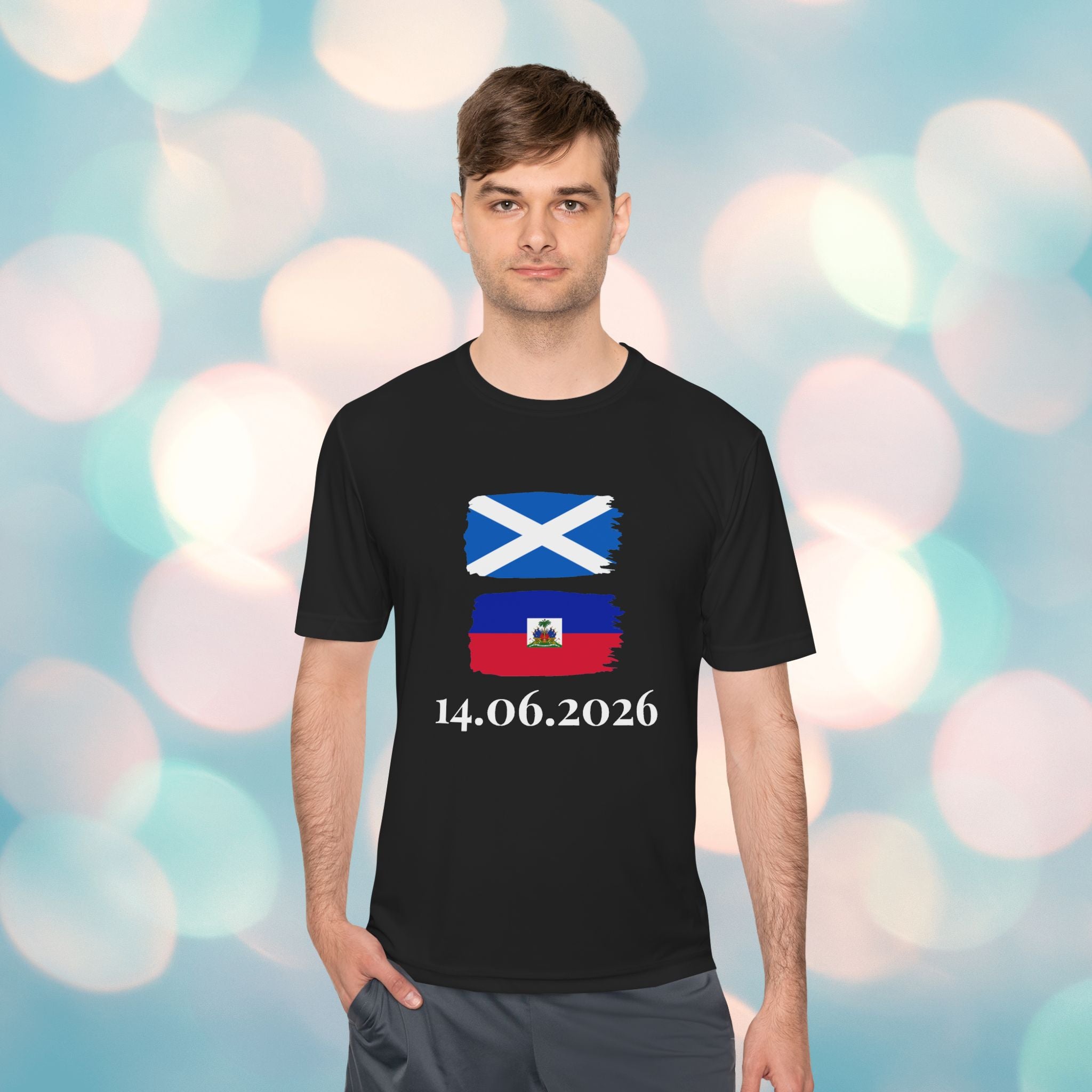 Scotland vs Haiti World Cup Tee — Match Date Comfy Soccer Shirt