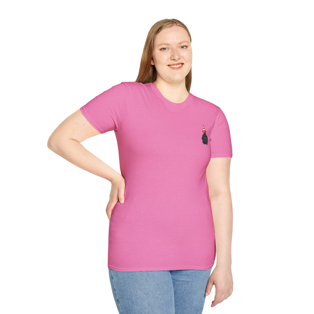 Copy of Boston Skyline Tee — Playful Traffic Cone Graphic (Boston & Scotland Fans)