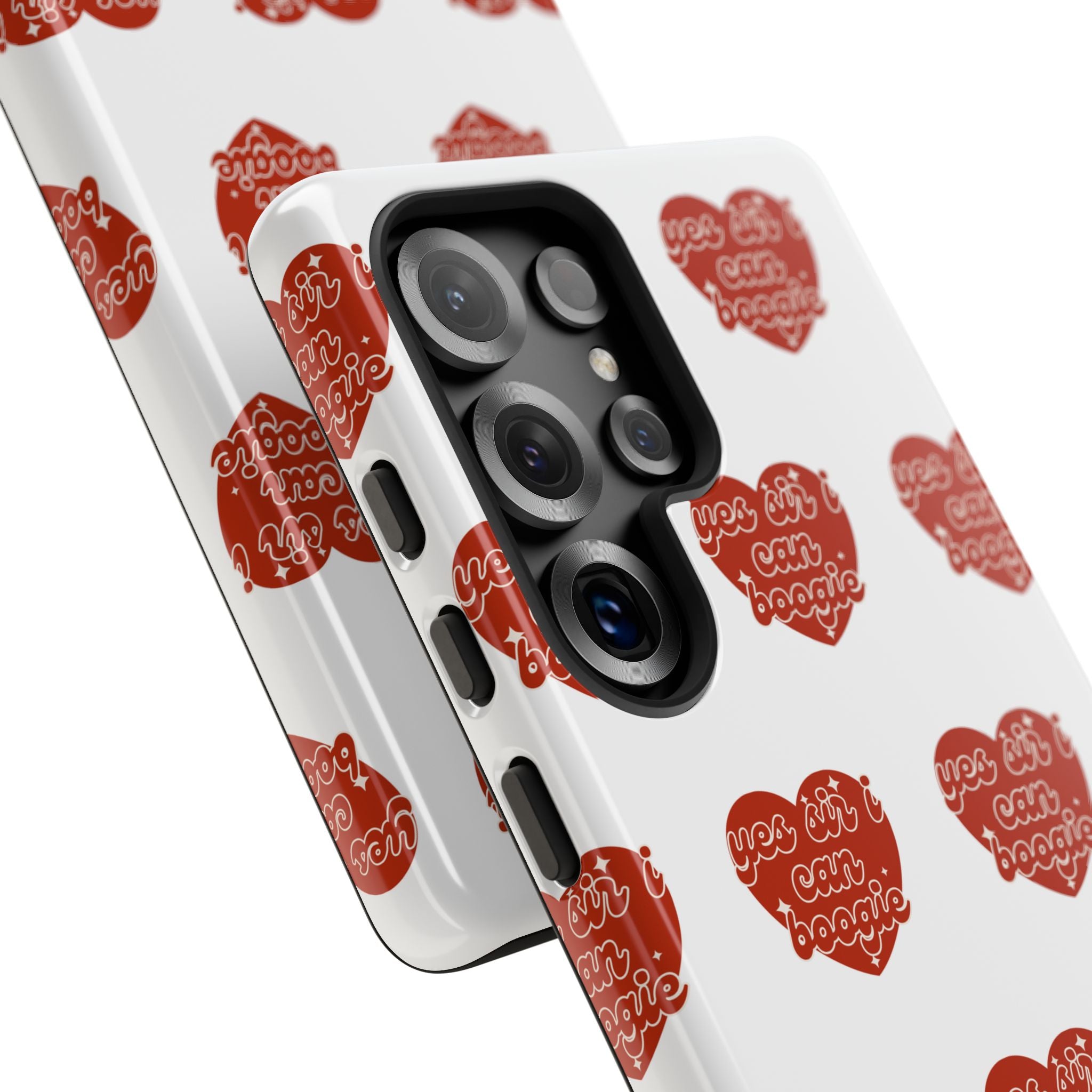 Yes Sir I Can Boogie heart pattern Phone Case | iPhone Samsung protective case