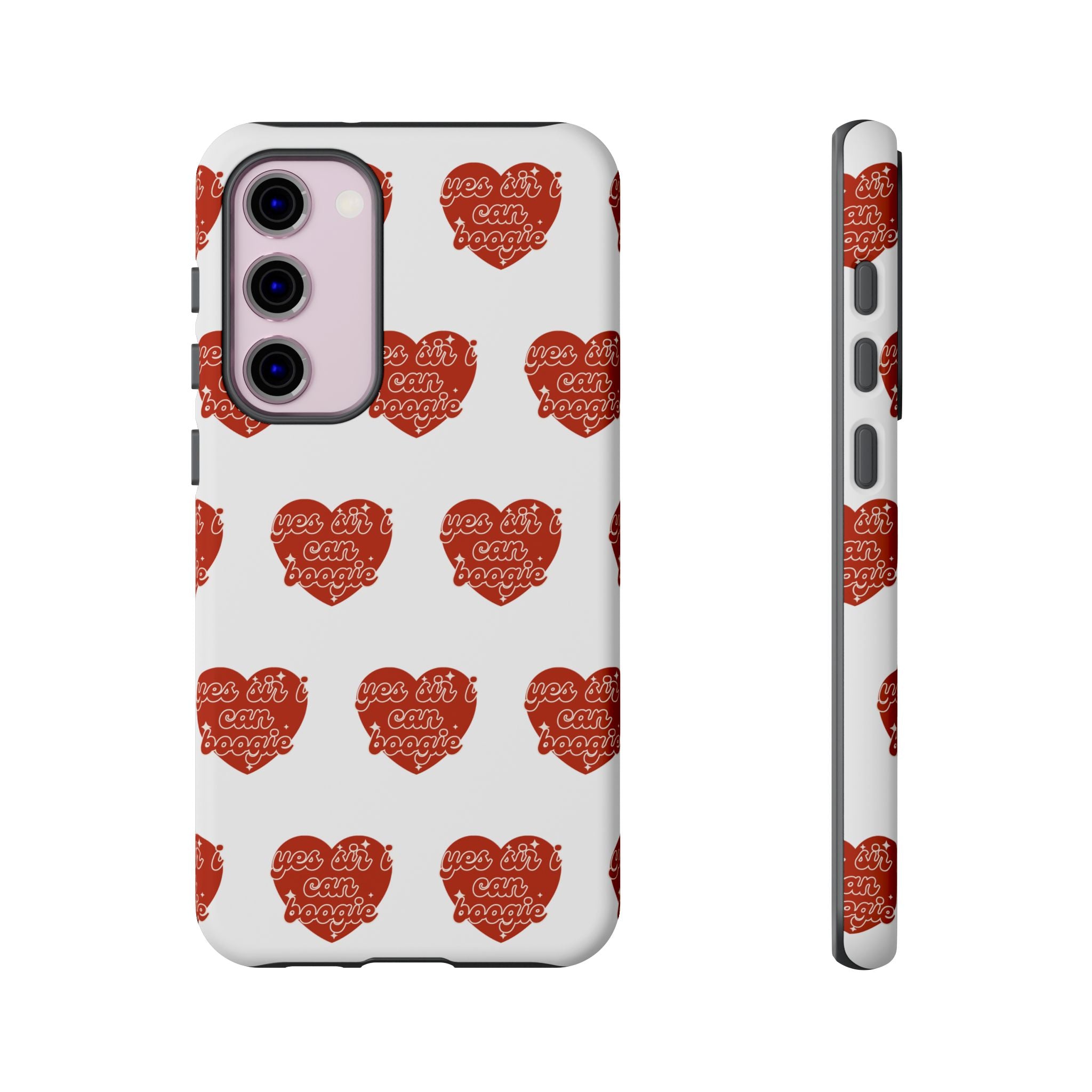 Yes Sir I Can Boogie heart pattern Phone Case | iPhone Samsung protective case
