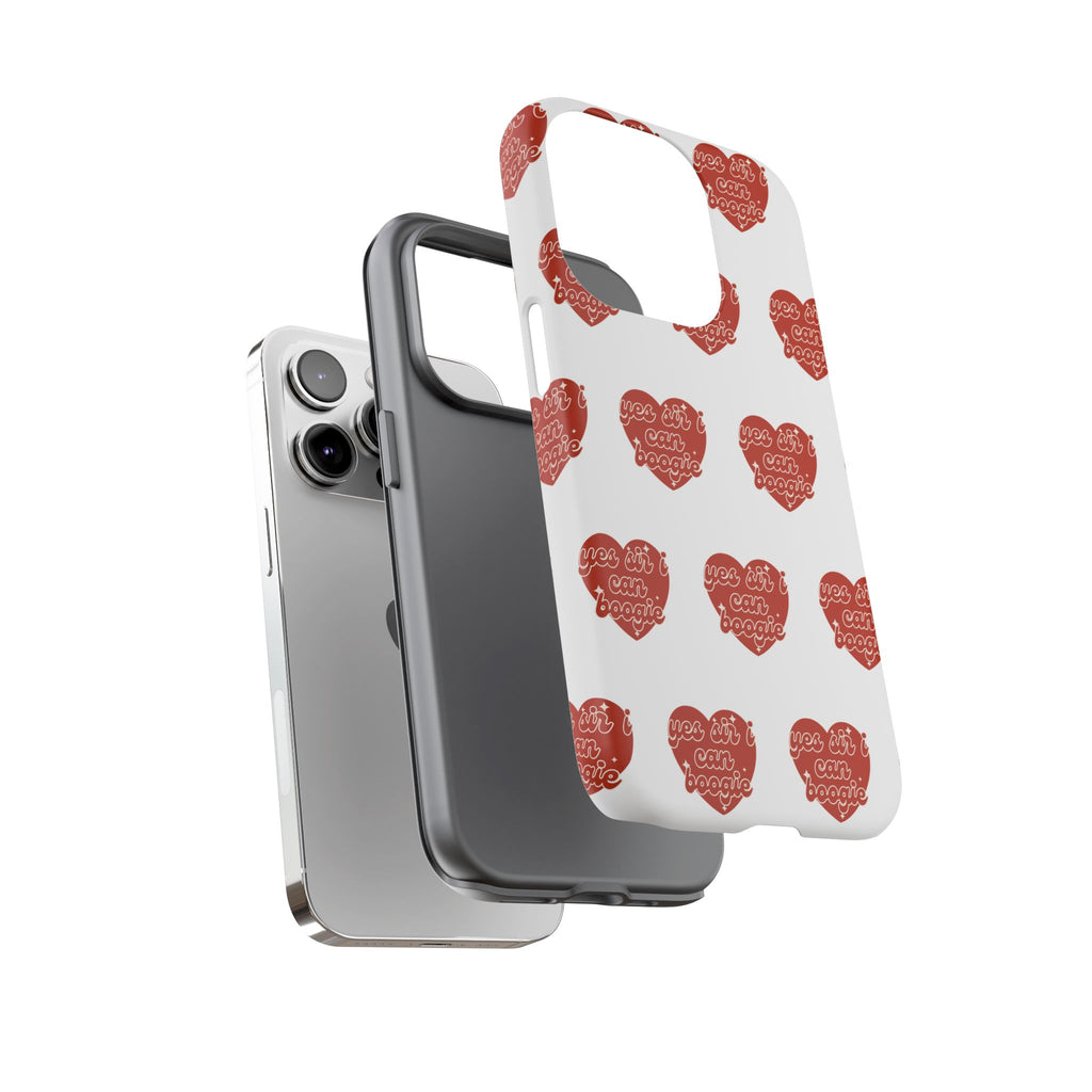 Yes Sir I Can Boogie heart pattern Phone Case | iPhone Samsung protective case