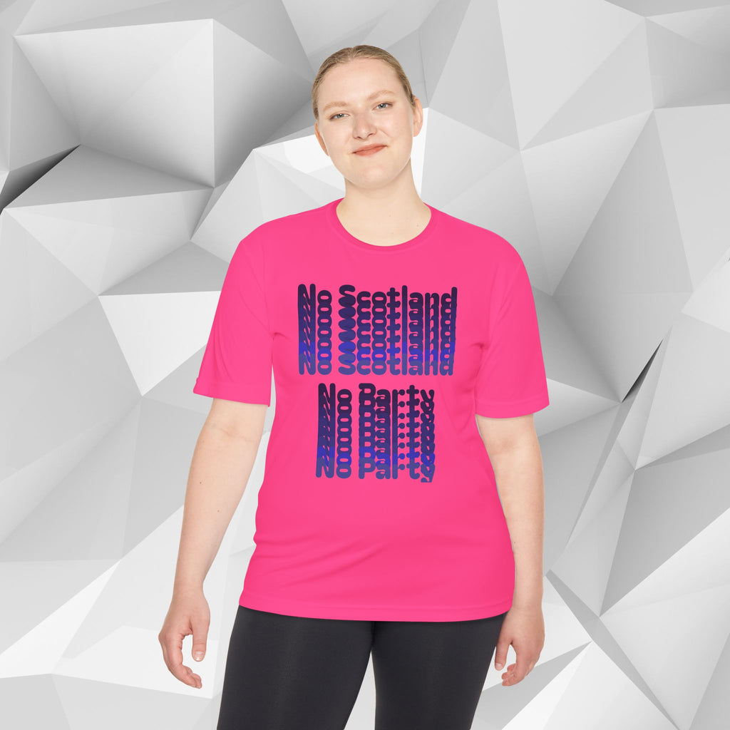 No Scotland No Party T-Shirt — Scottish Pride Graphic Tee