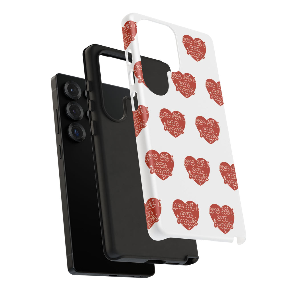Yes Sir I Can Boogie heart pattern Phone Case | iPhone Samsung protective case