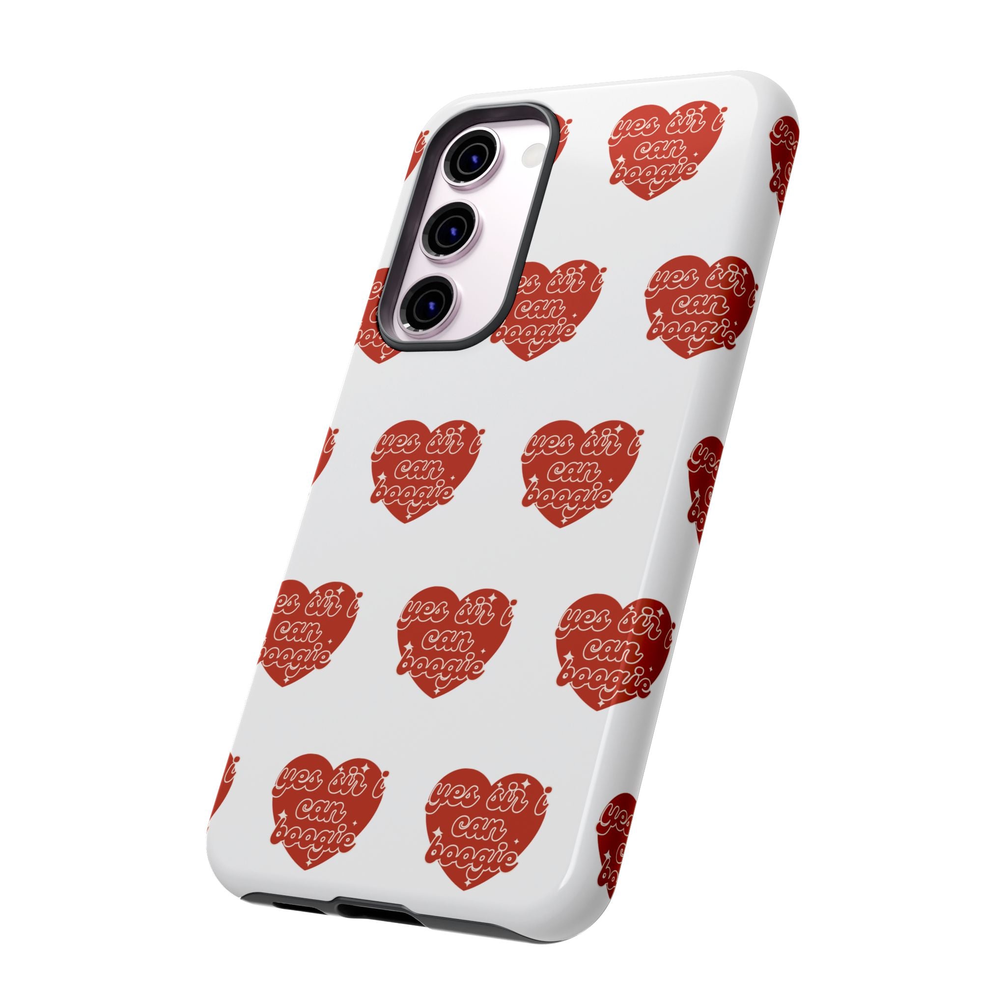 Yes Sir I Can Boogie heart pattern Phone Case | iPhone Samsung protective case