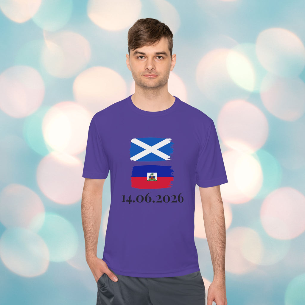 Scotland vs Haiti World Cup Tee — Match Date Comfy Soccer Shirt
