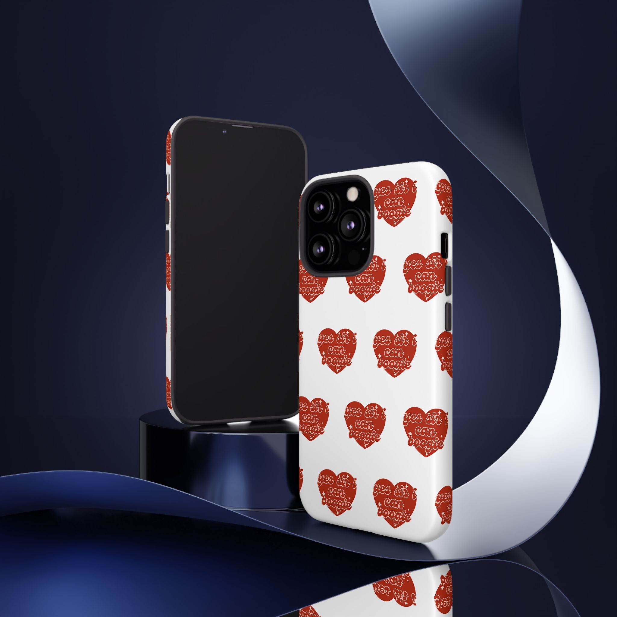 Yes Sir I Can Boogie heart pattern Phone Case | iPhone Samsung protective case