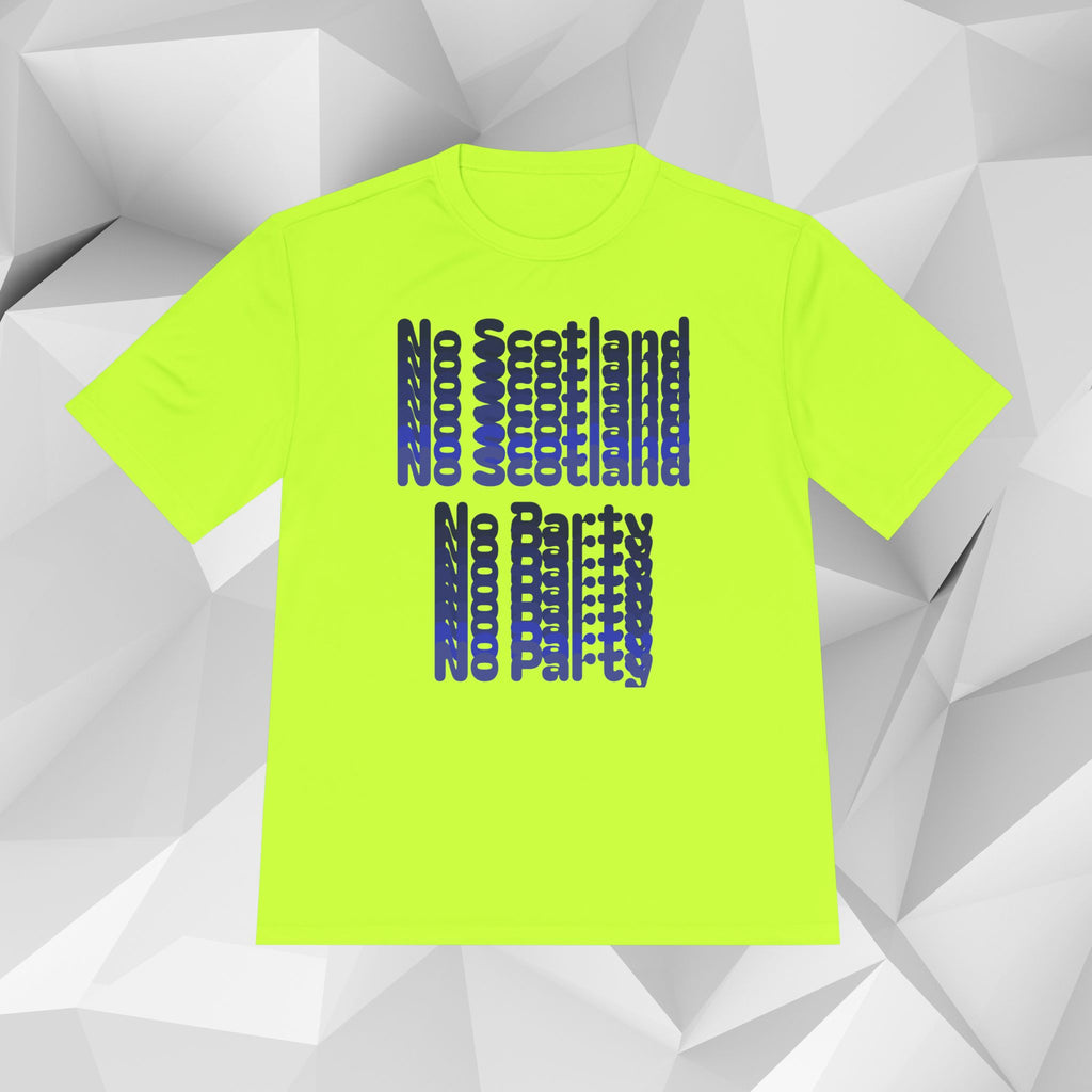 No Scotland No Party T-Shirt — Scottish Pride Graphic Tee