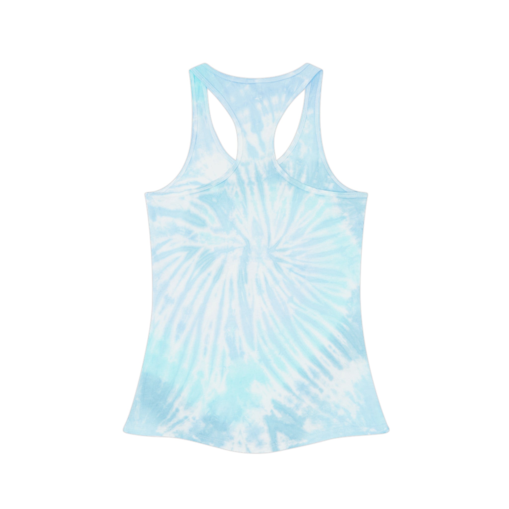 No Scotland No Party tank top | blue tie dye racerback