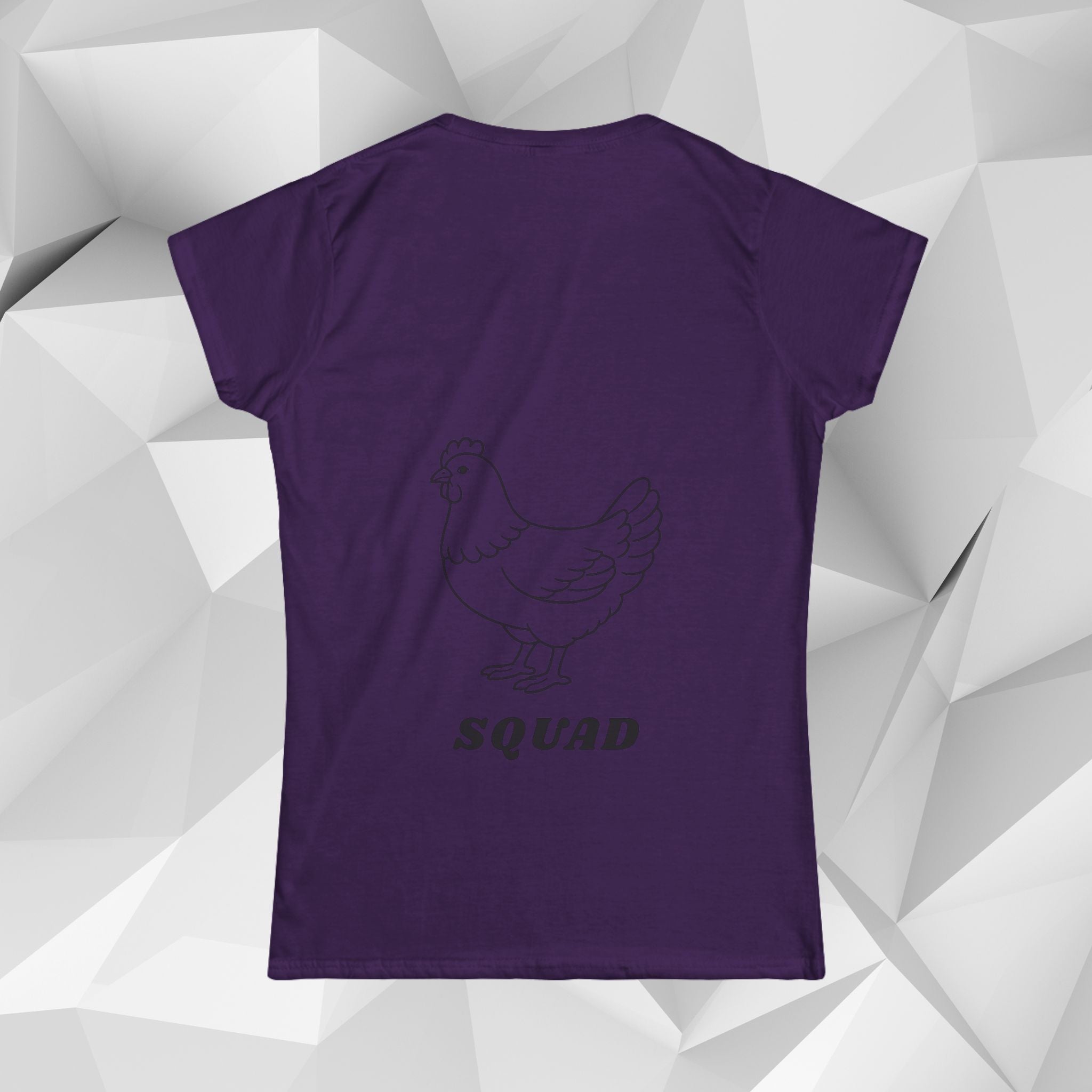 Hen Squad T-Shirt — Funny Scottish Hen Party Tee (back)