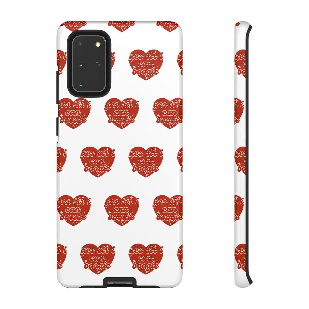 Yes Sir I Can Boogie heart pattern Phone Case | iPhone Samsung protective case