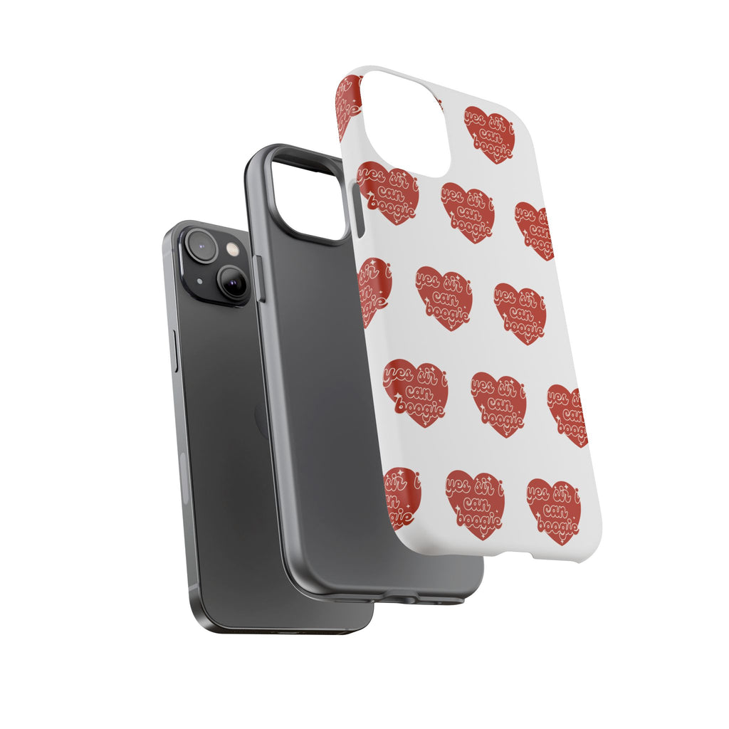 Yes Sir I Can Boogie heart pattern Phone Case | iPhone Samsung protective case