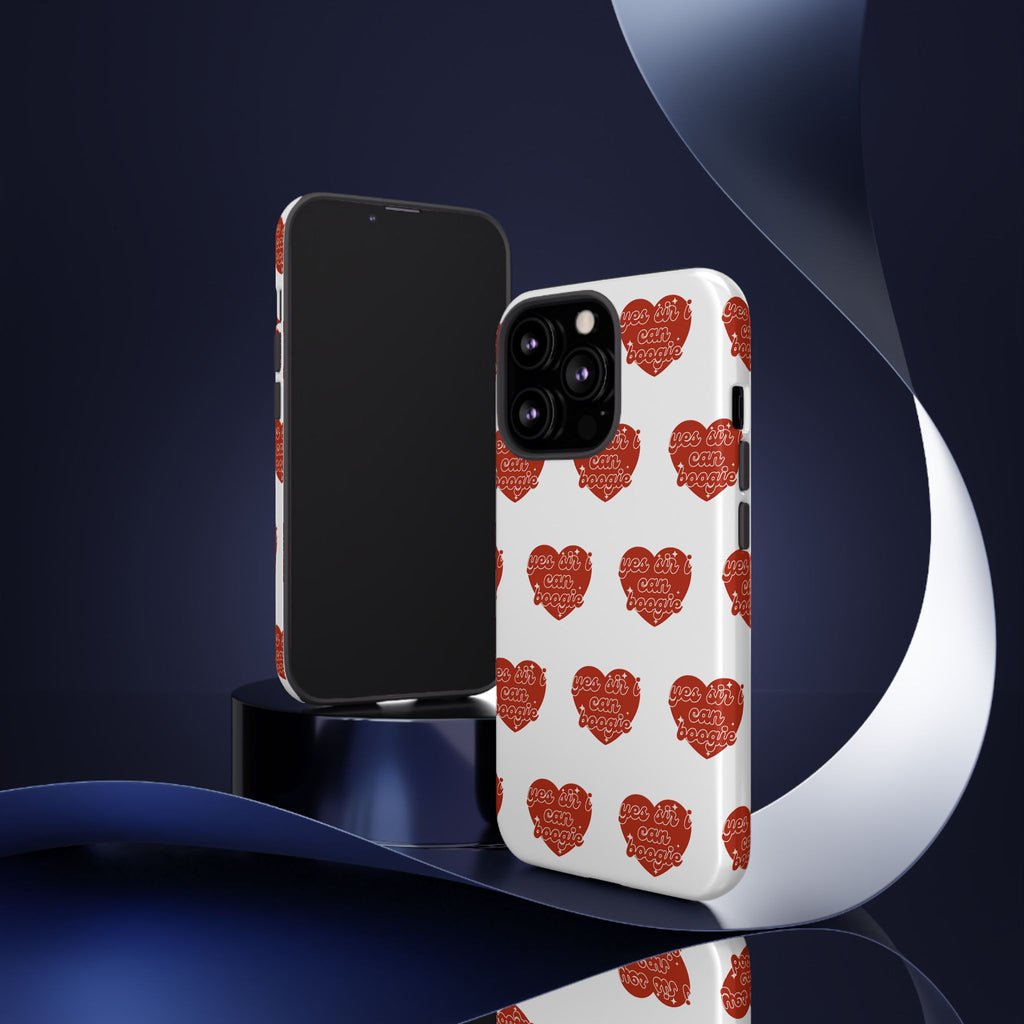 Yes Sir I Can Boogie heart pattern Phone Case | iPhone Samsung protective case