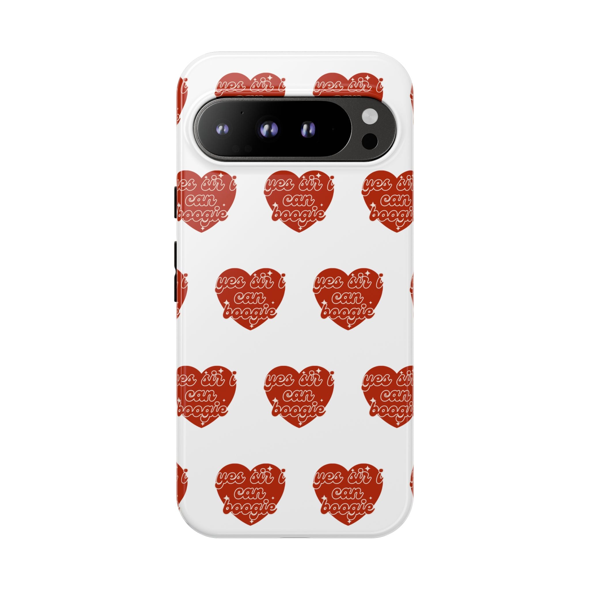 Yes Sir I Can Boogie heart pattern Phone Case | iPhone Samsung protective case