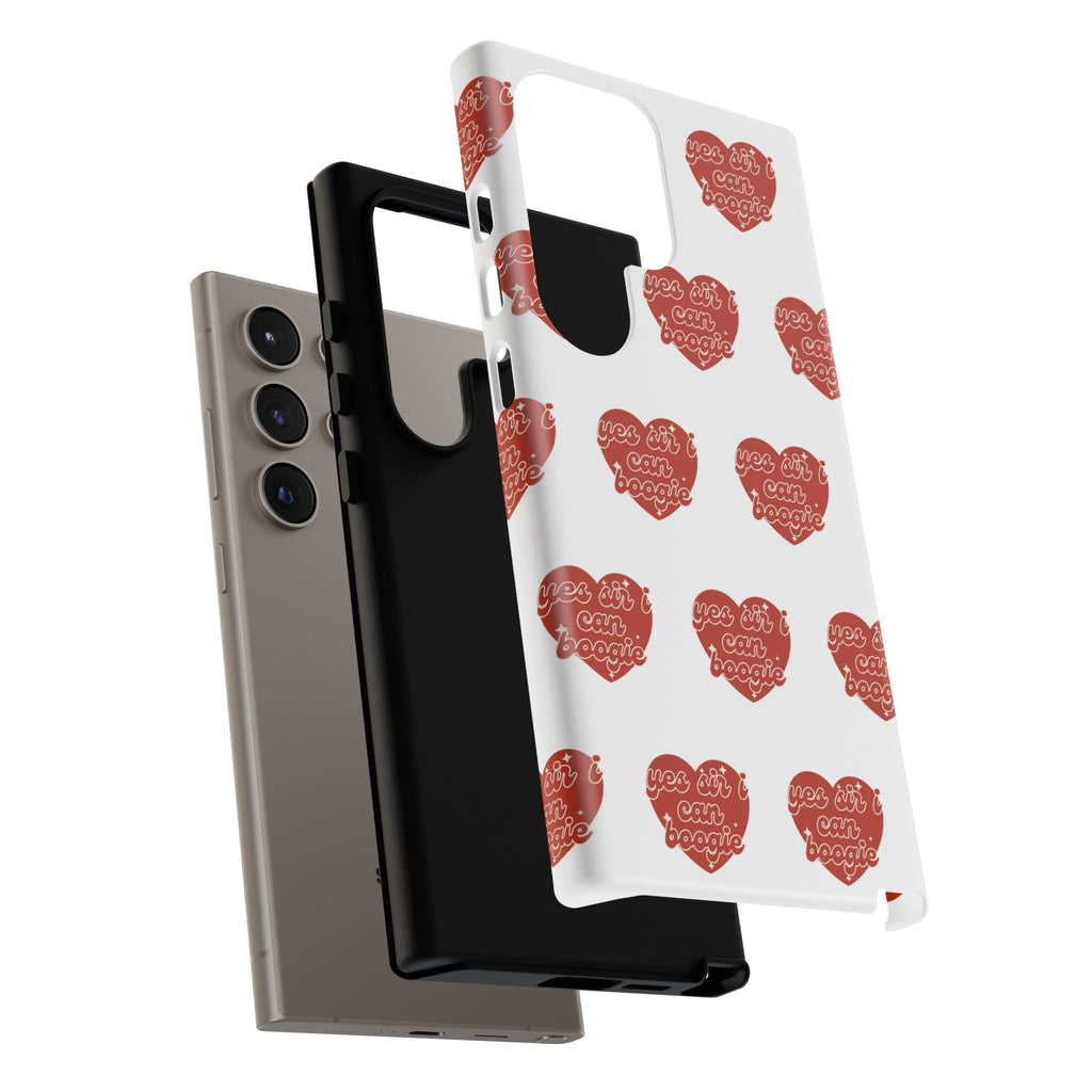 Yes Sir I Can Boogie heart pattern Phone Case | iPhone Samsung protective case