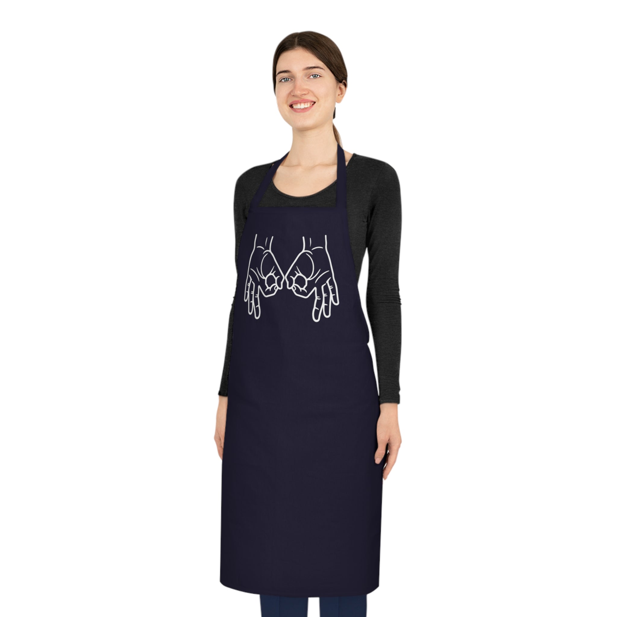 Scottish Football Celebration Cotton Apron — Fun Soccer Kitchen Apron
