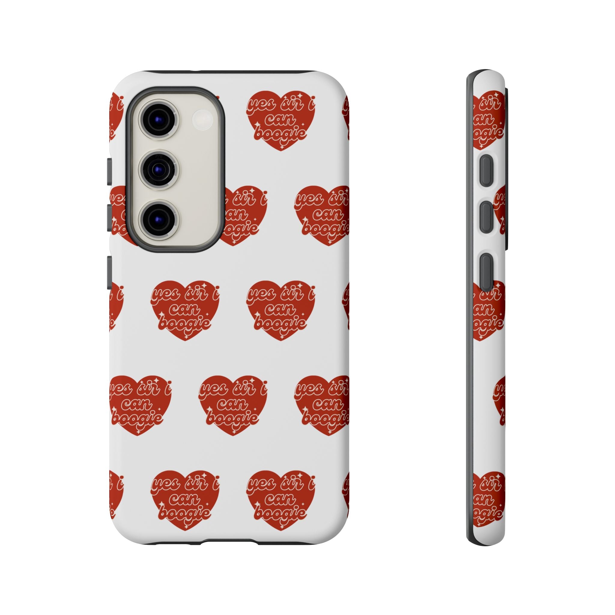 Yes Sir I Can Boogie heart pattern Phone Case | iPhone Samsung protective case