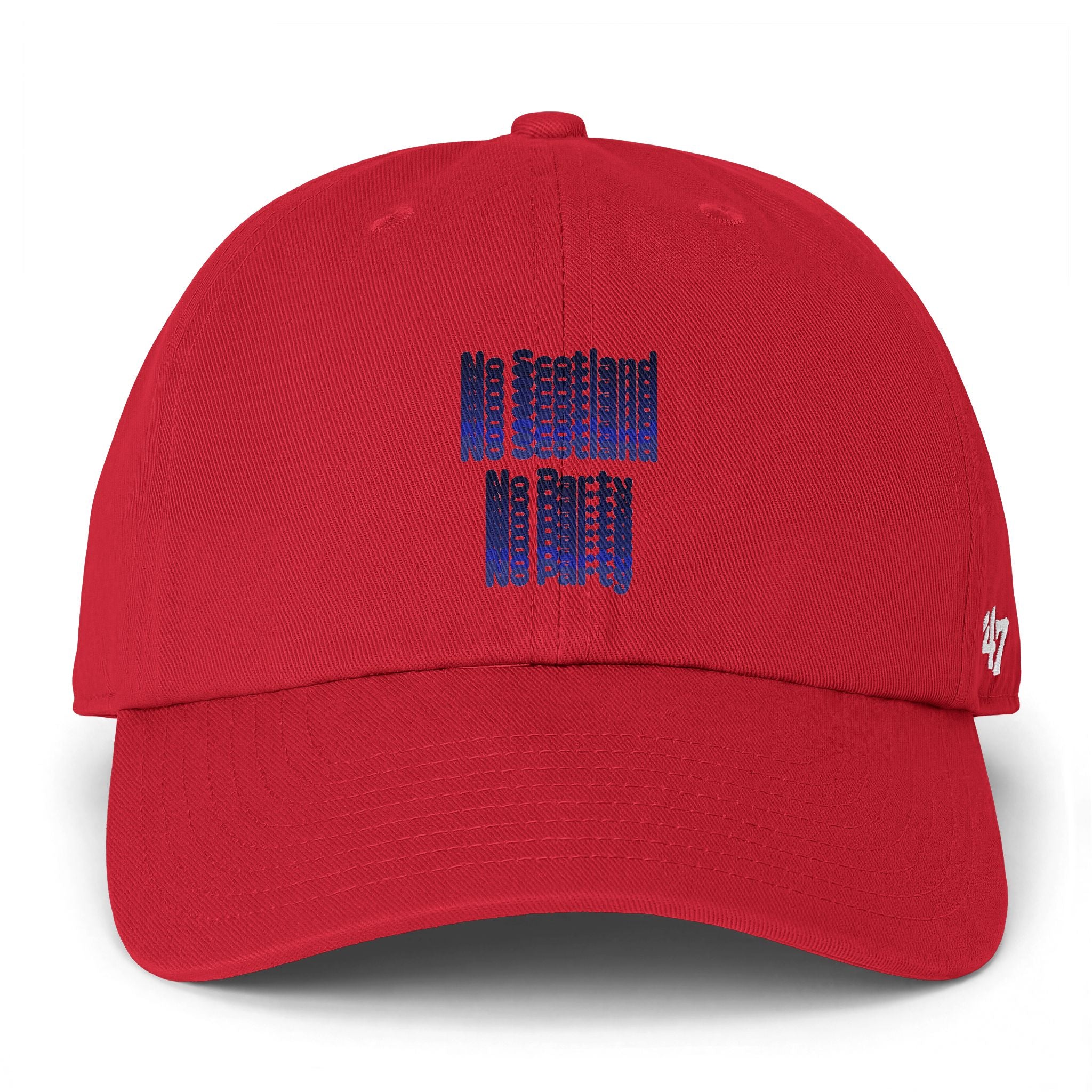 No Scotland No Party Baseball Cap | Clean Up Cap